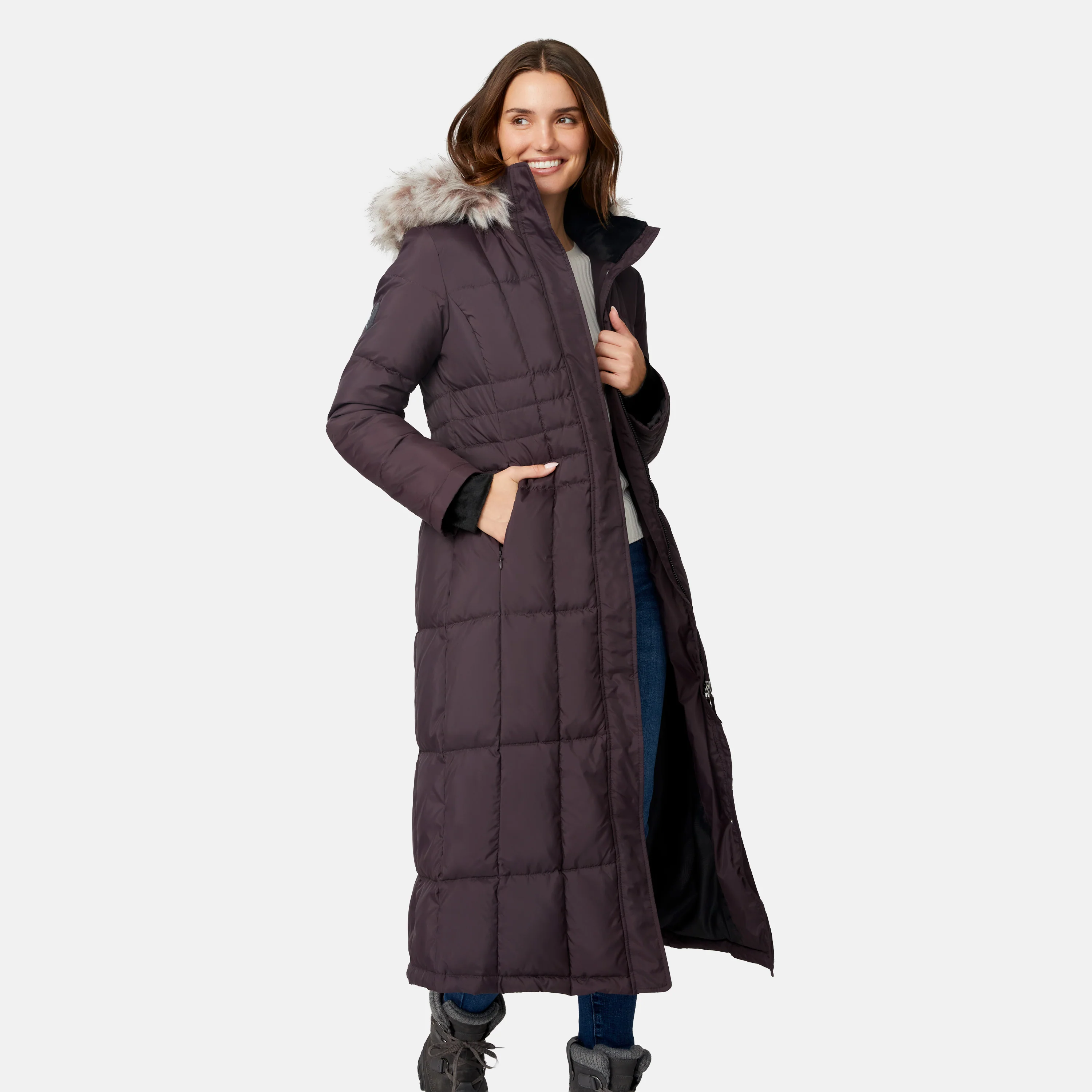 Women's Full Length Splendor Down Jacket - Image 23