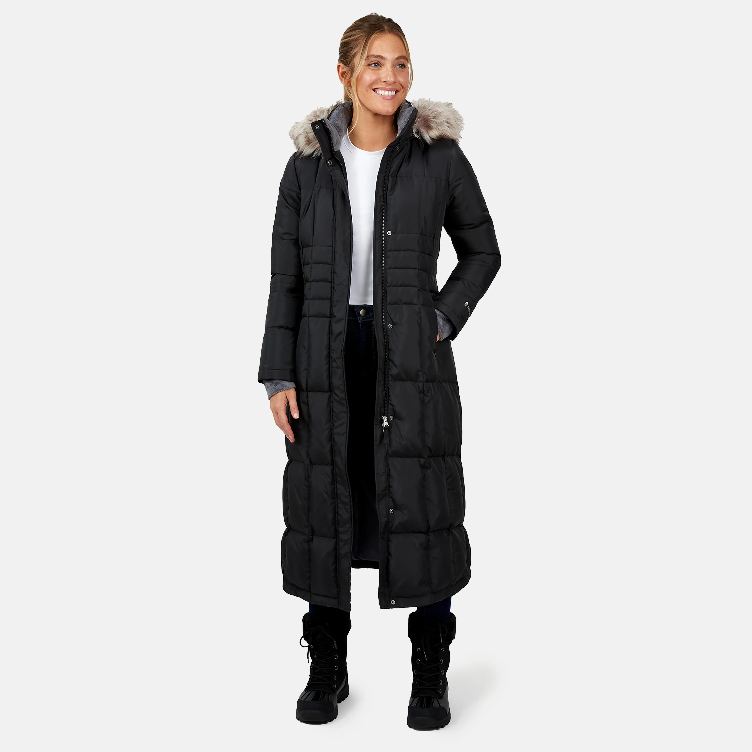 Women's Full Length Splendor Down Jacket - Image 3
