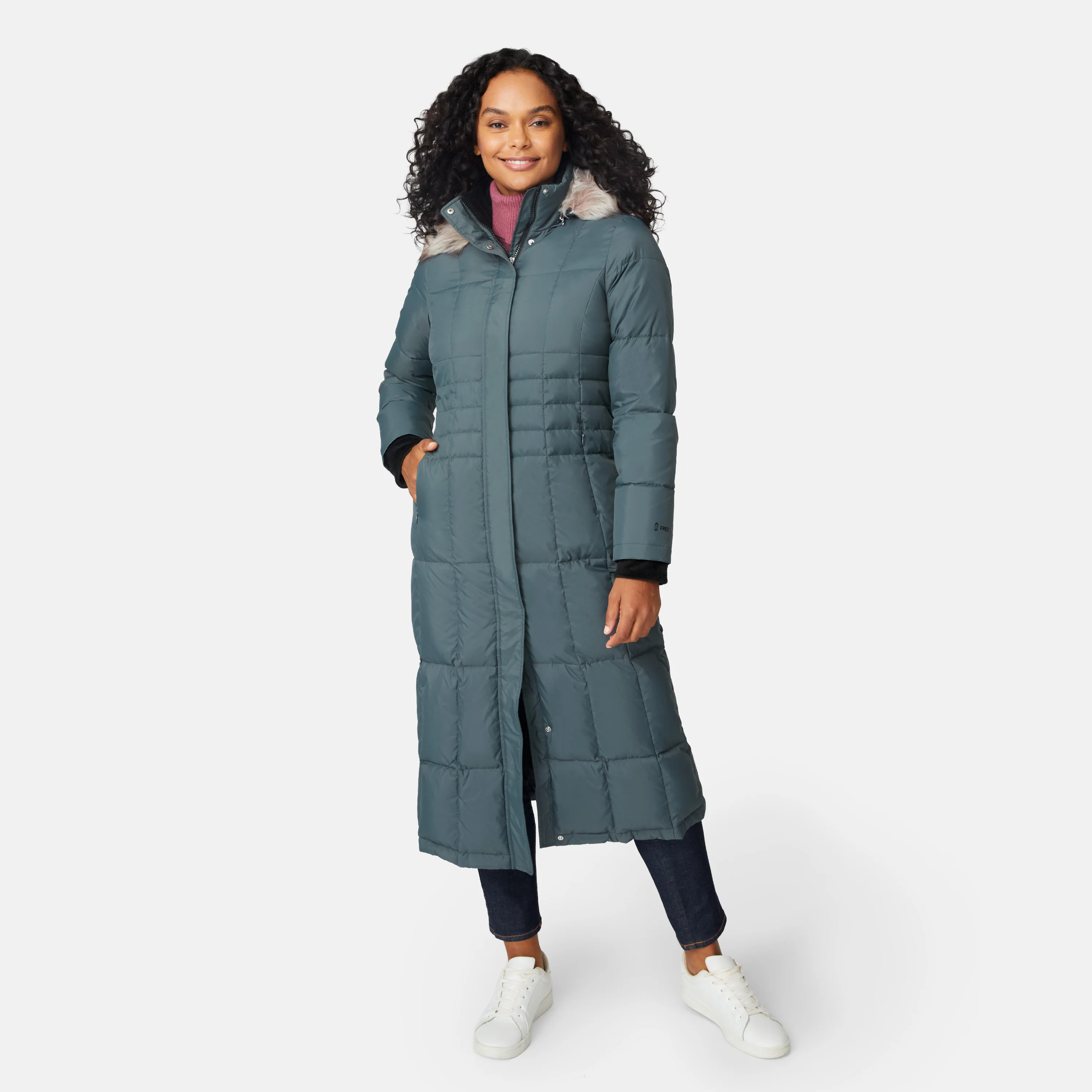 Women's Full Length Splendor Down Jacket - Image 8