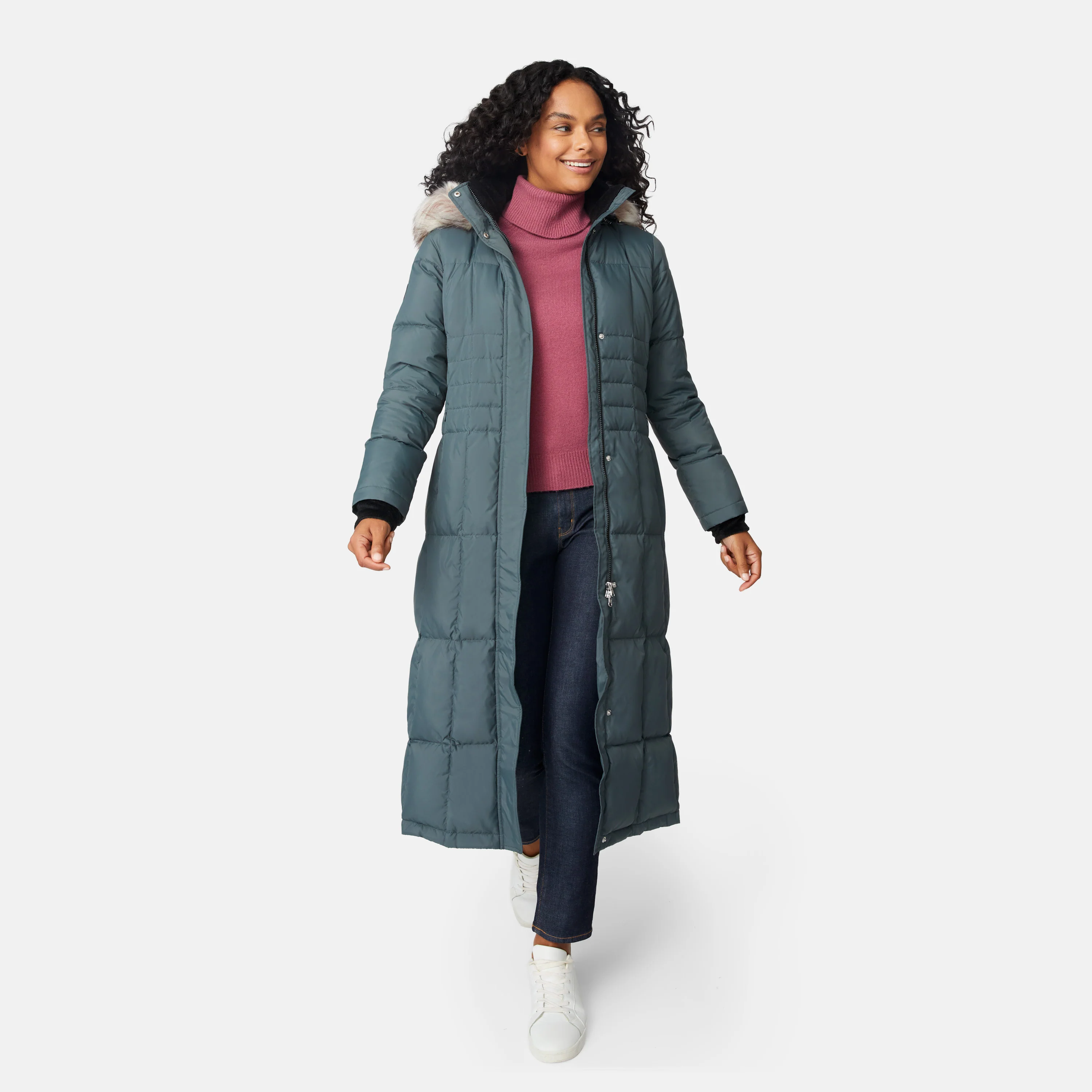 Women's Full Length Splendor Down Jacket - Image 9