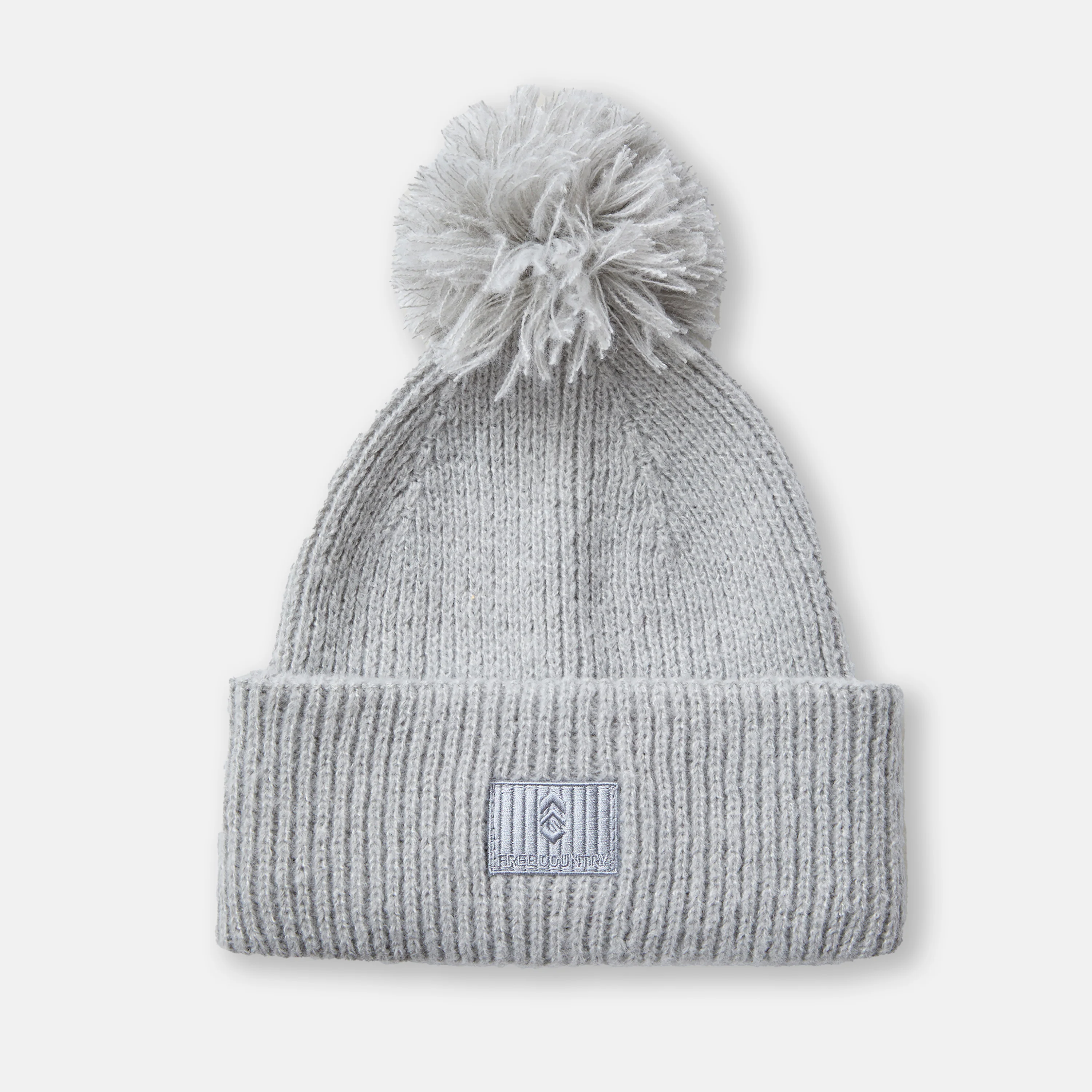 Women's Jacquard Cuffed & Rib Knit Beanie with Pom - 2 Pack - Image 3