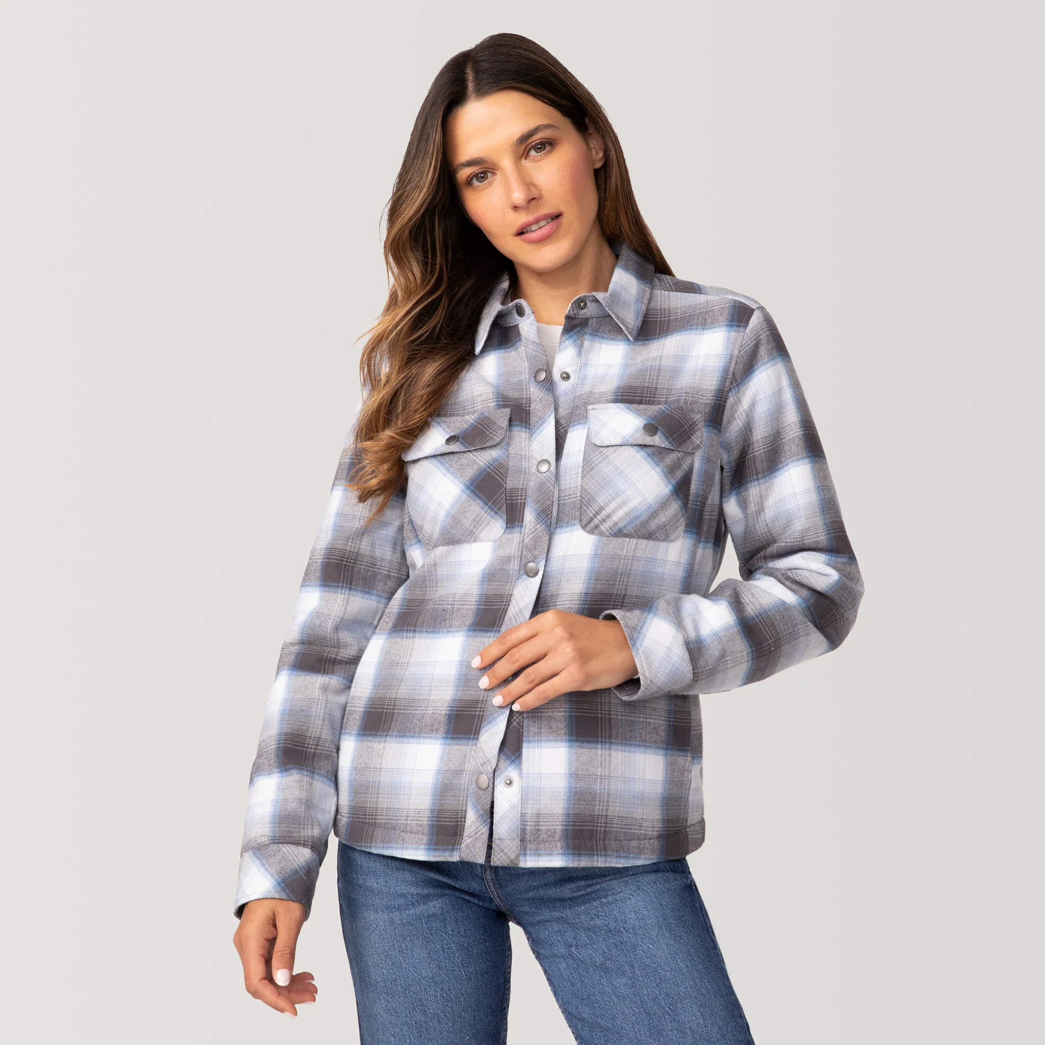 Women's Koshi Adirondack Flannel Shirt Jacket - Image 10