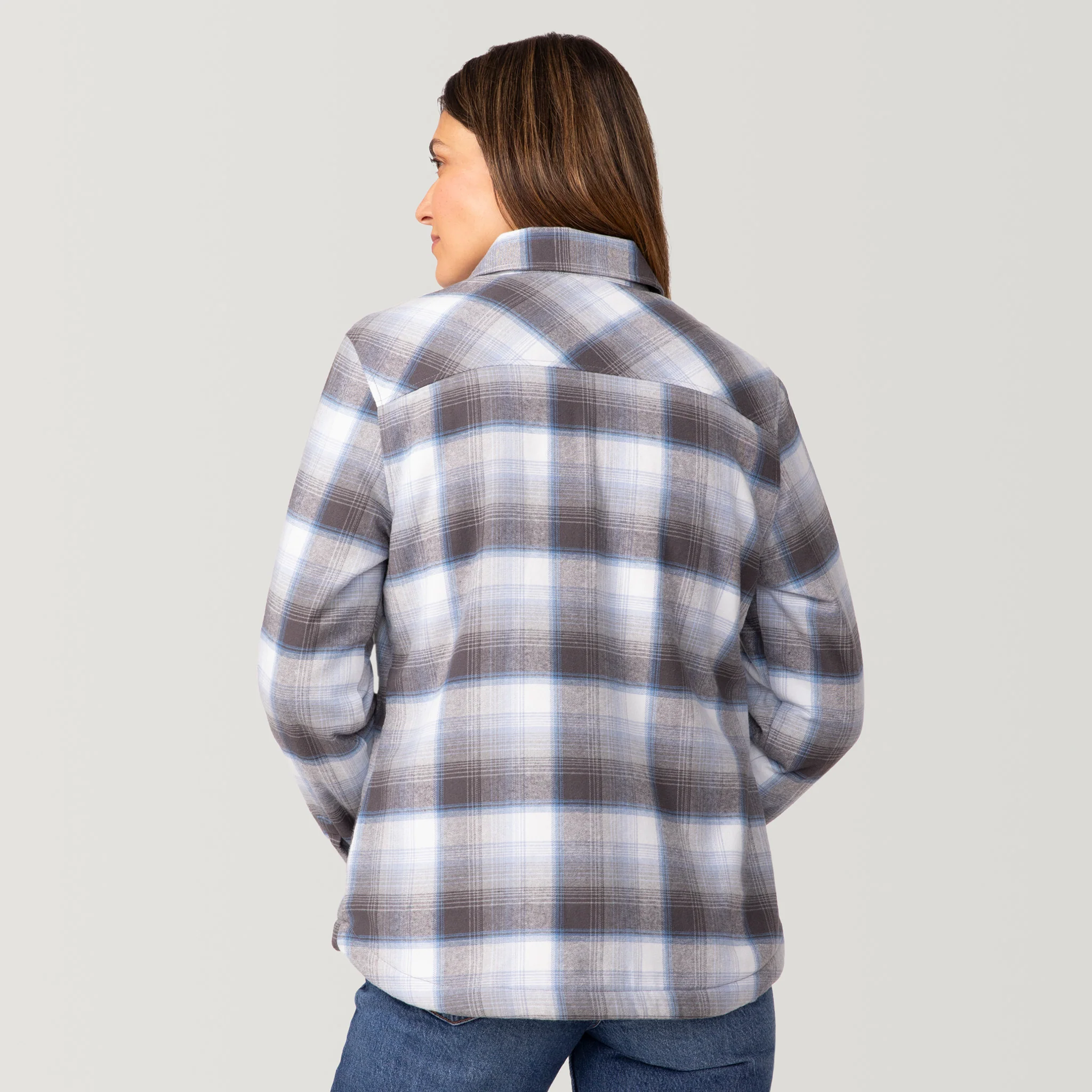 Women's Koshi Adirondack Flannel Shirt Jacket - Image 13