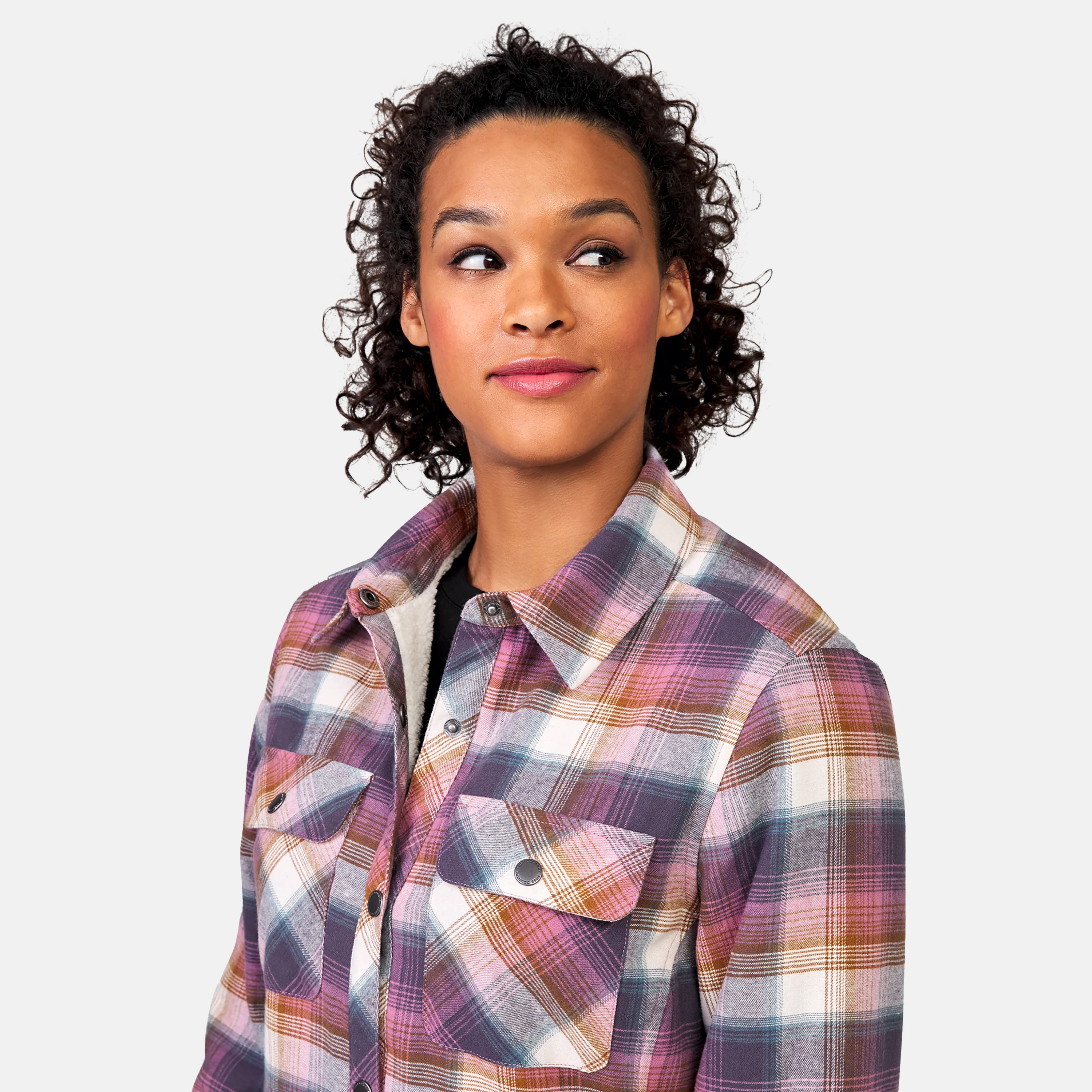 Women's Koshi Adirondack Flannel Shirt Jacket - Image 17