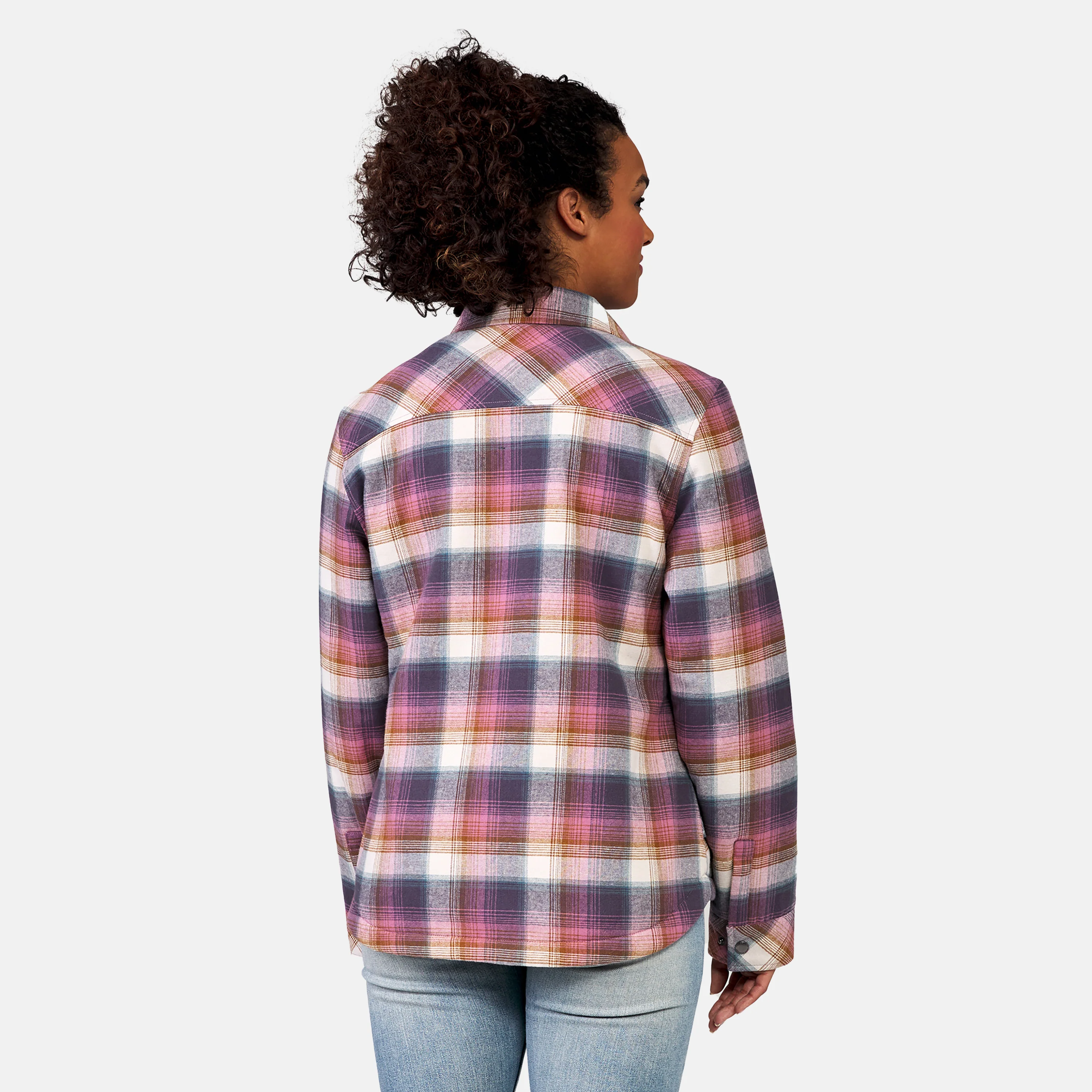 Women's Koshi Adirondack Flannel Shirt Jacket - Image 19