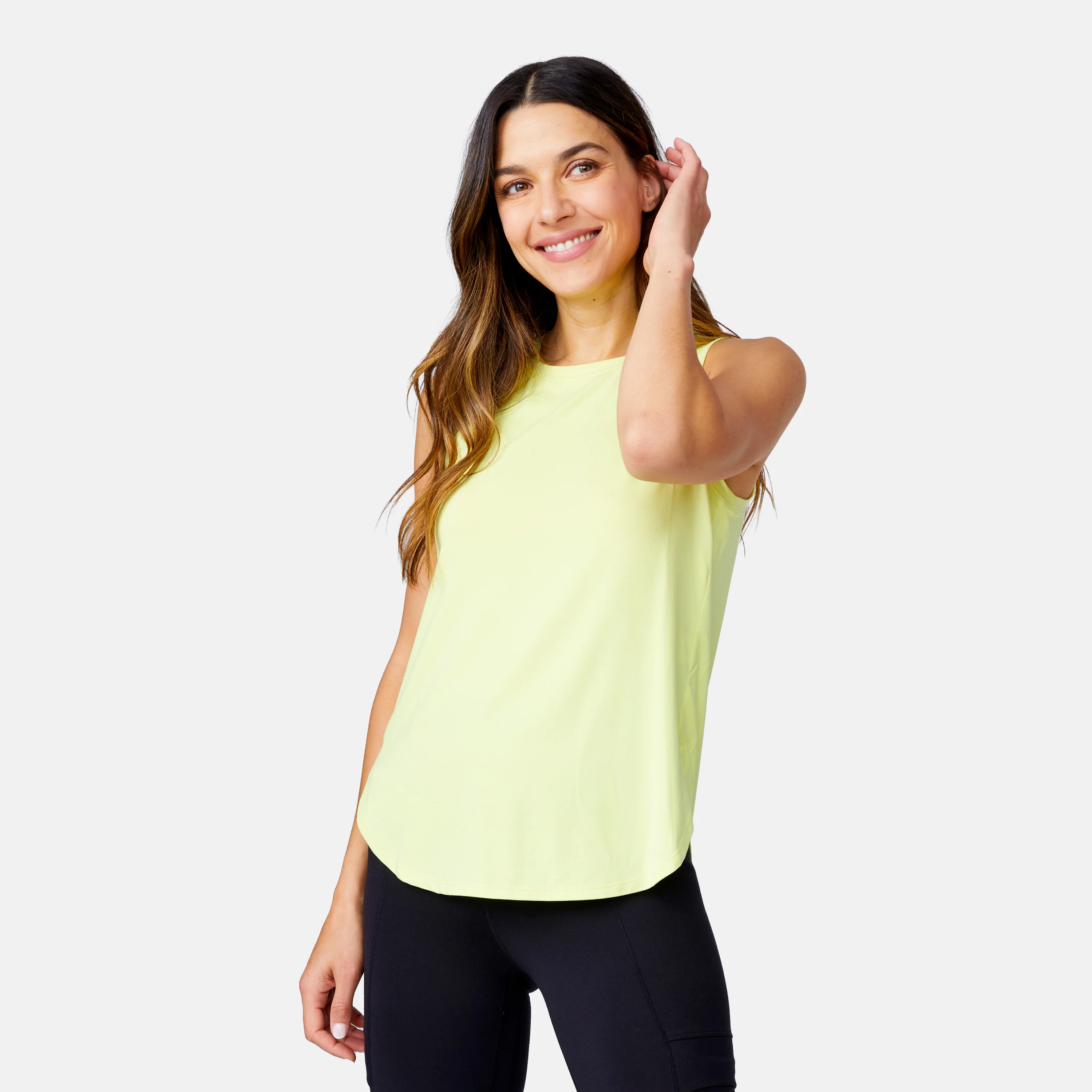 Women's Microtech® Chill B Cool Curved Hem Tank Top - Image 5