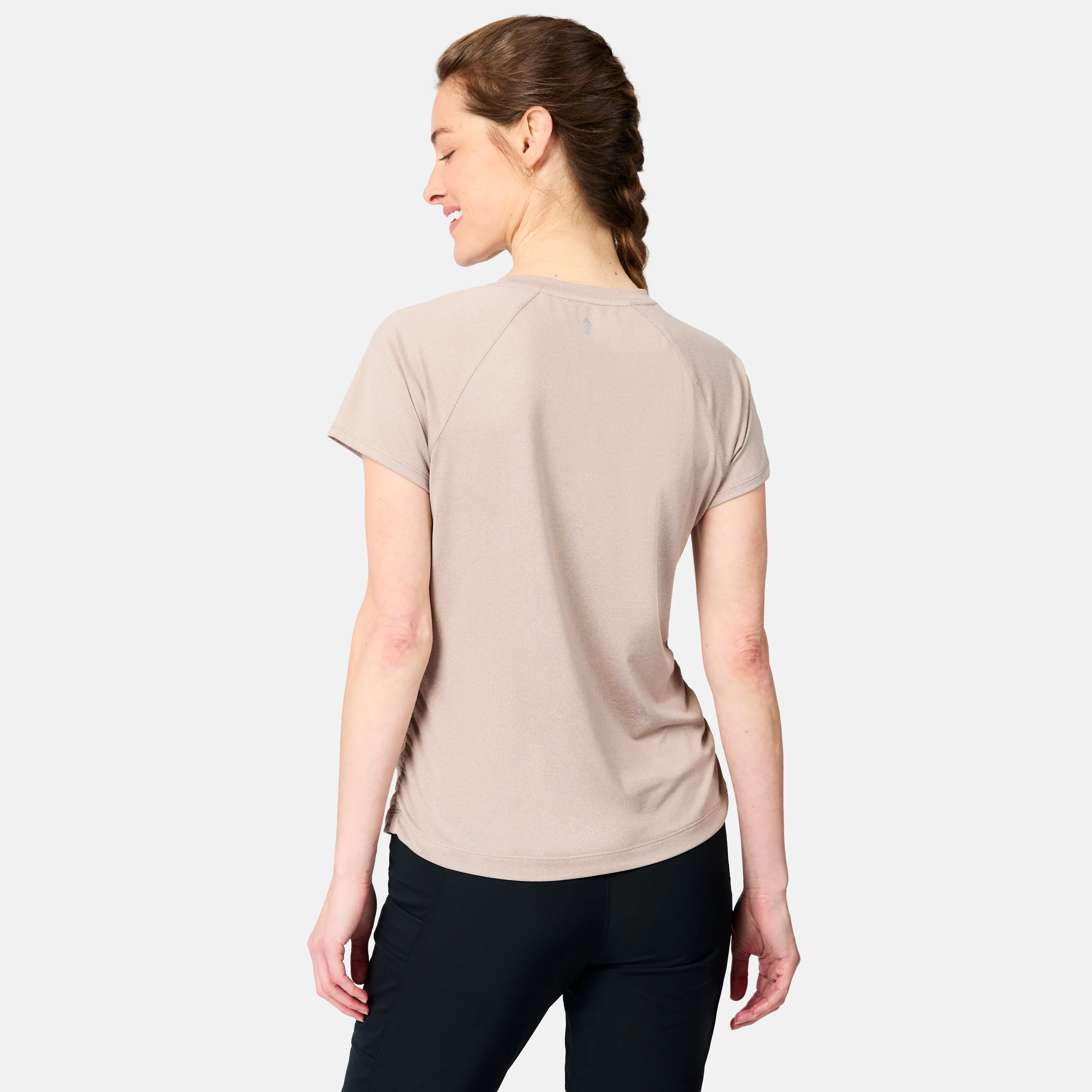 Women's Microtech® Chill B Cool Shirred Crew Top - Image 12