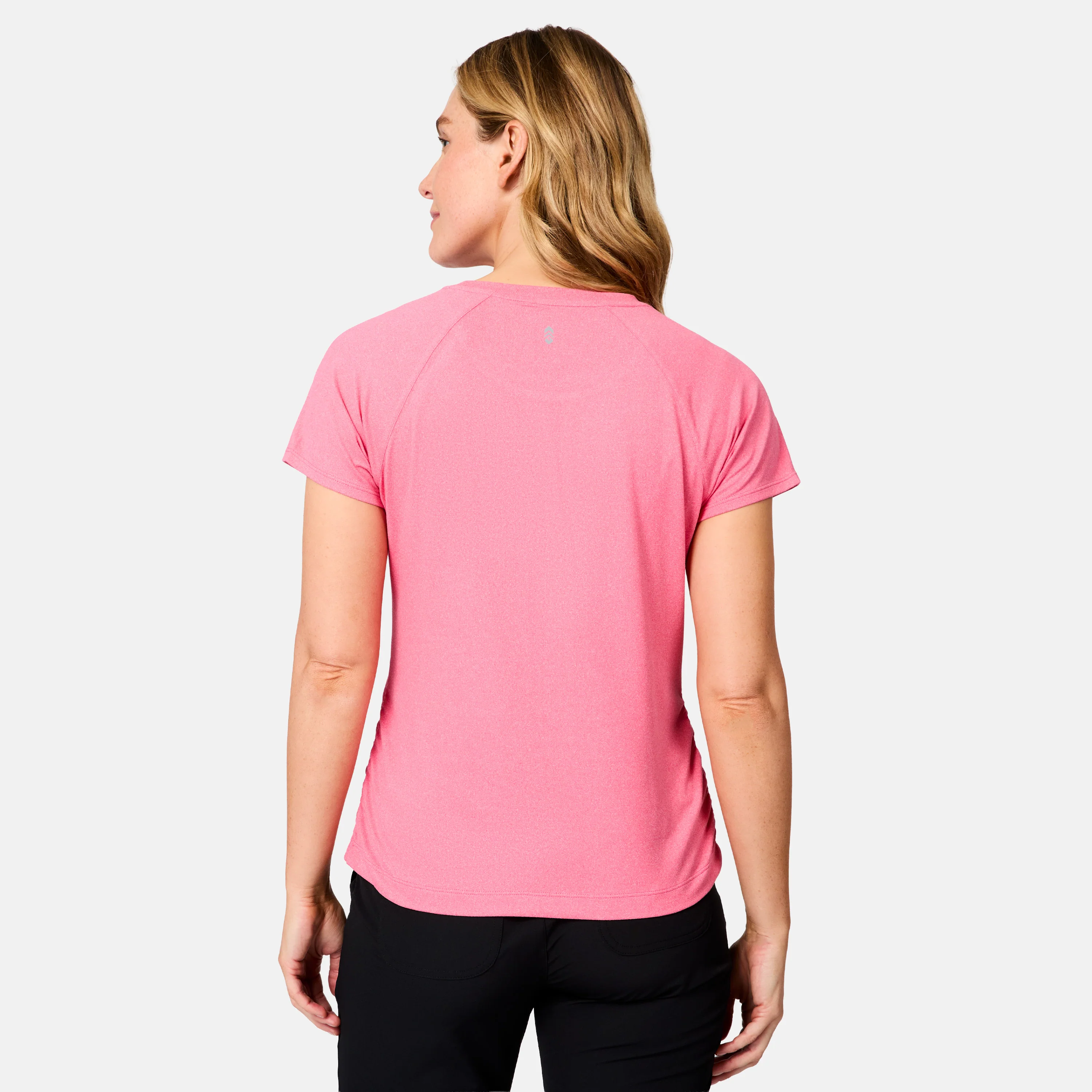 Women's Microtech® Chill B Cool Shirred Crew Top - Image 4