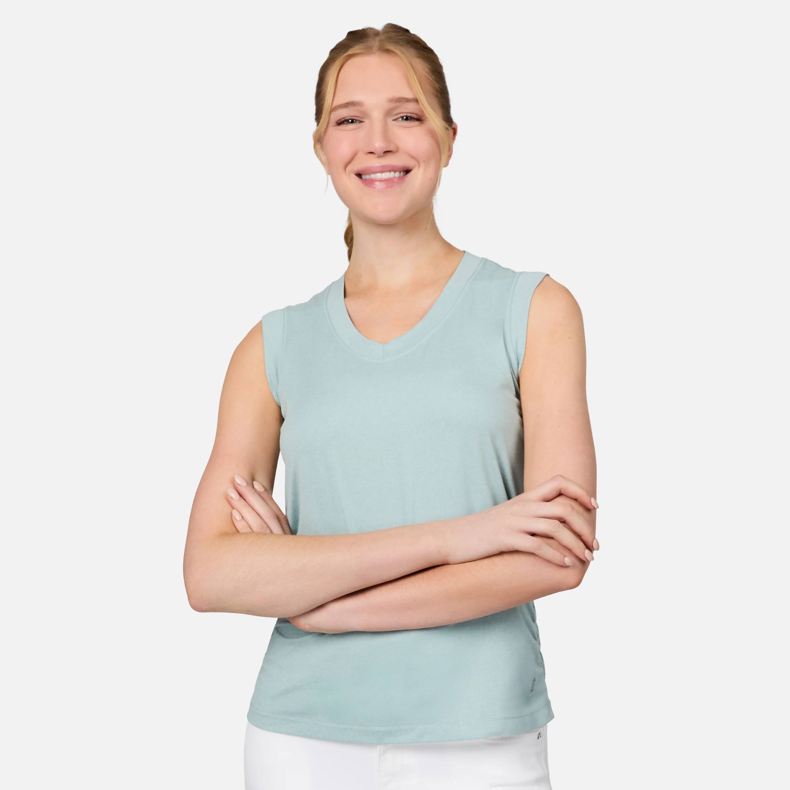 Women's Microtech® Chill V-Neck Tank Top - Image 14
