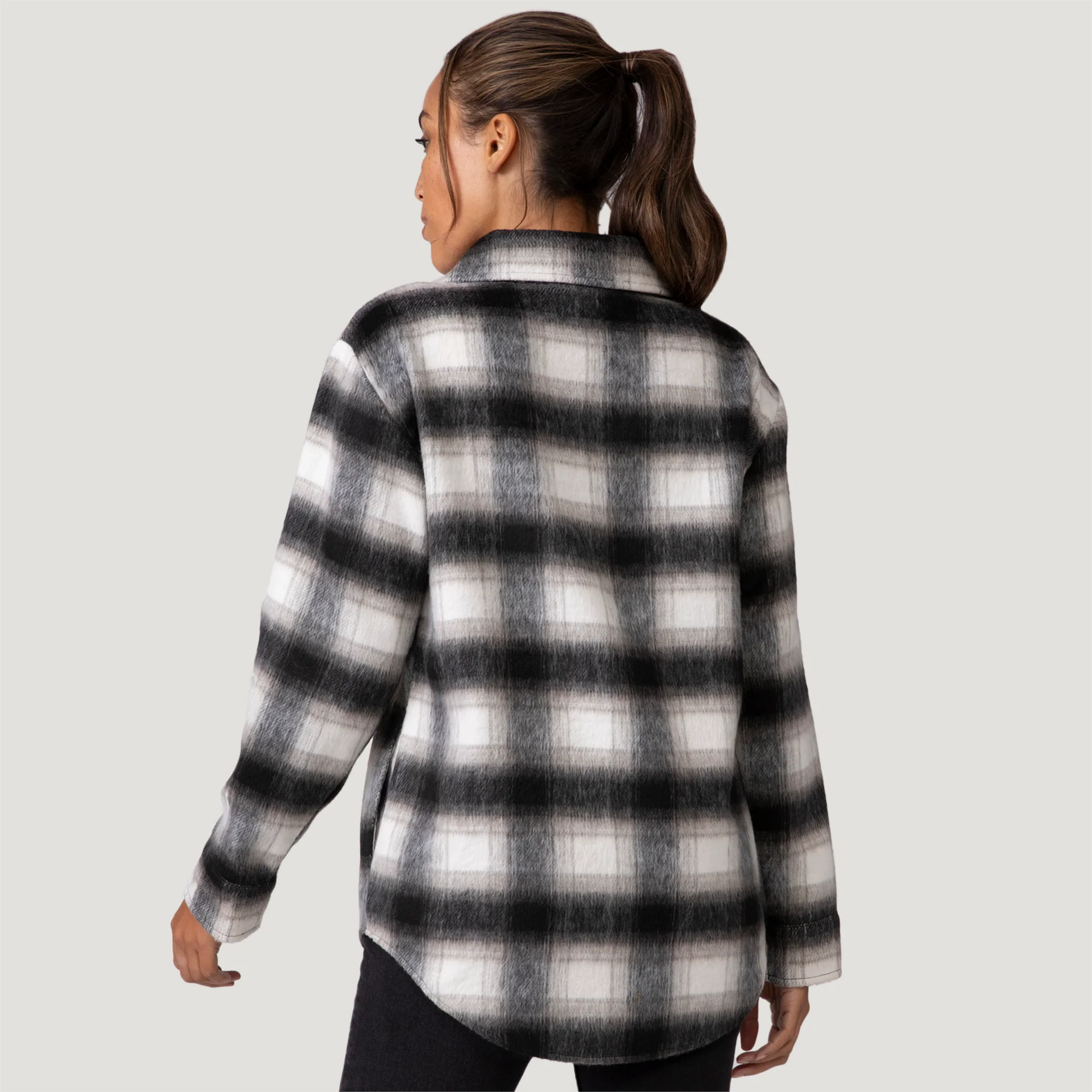 Women's Hayley Plaid Shacket - Image 14