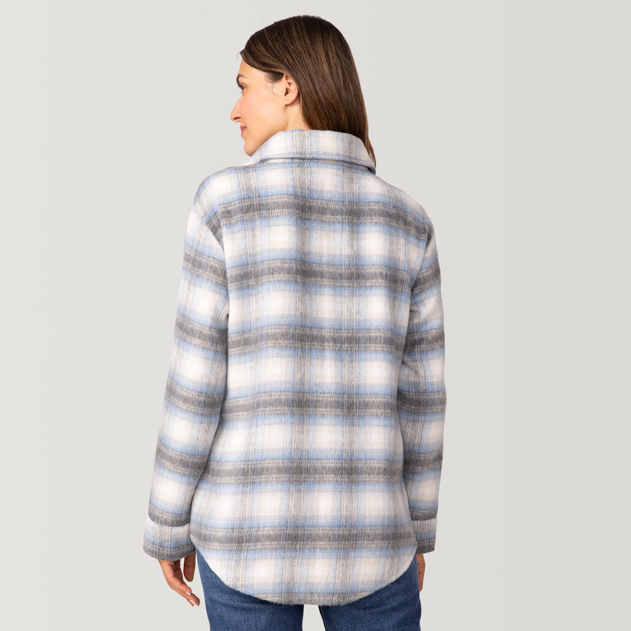Women's Hayley Plaid Shacket - Image 20