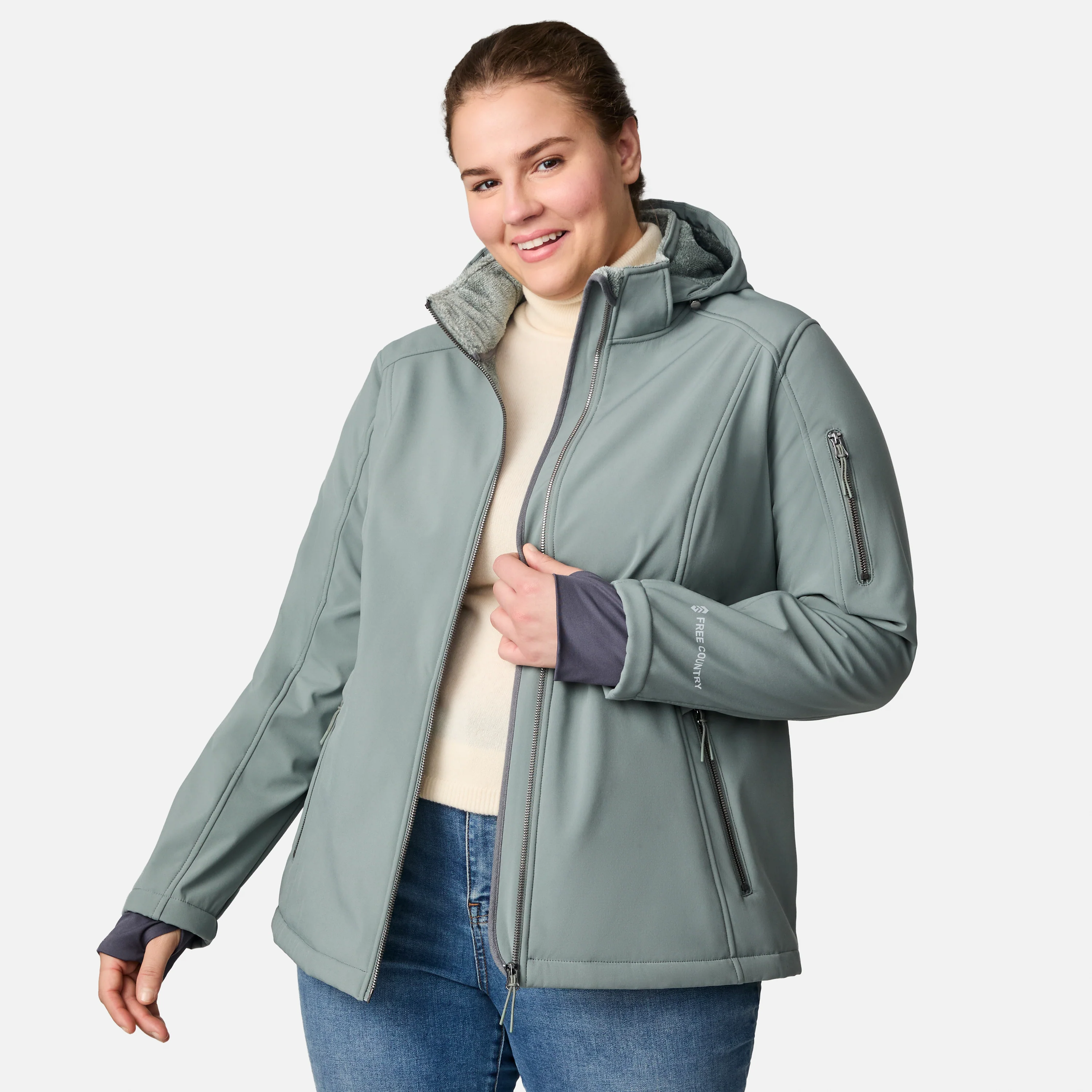 Women's Plus Size Aeris II Super Softshell® Jacket - Image 3