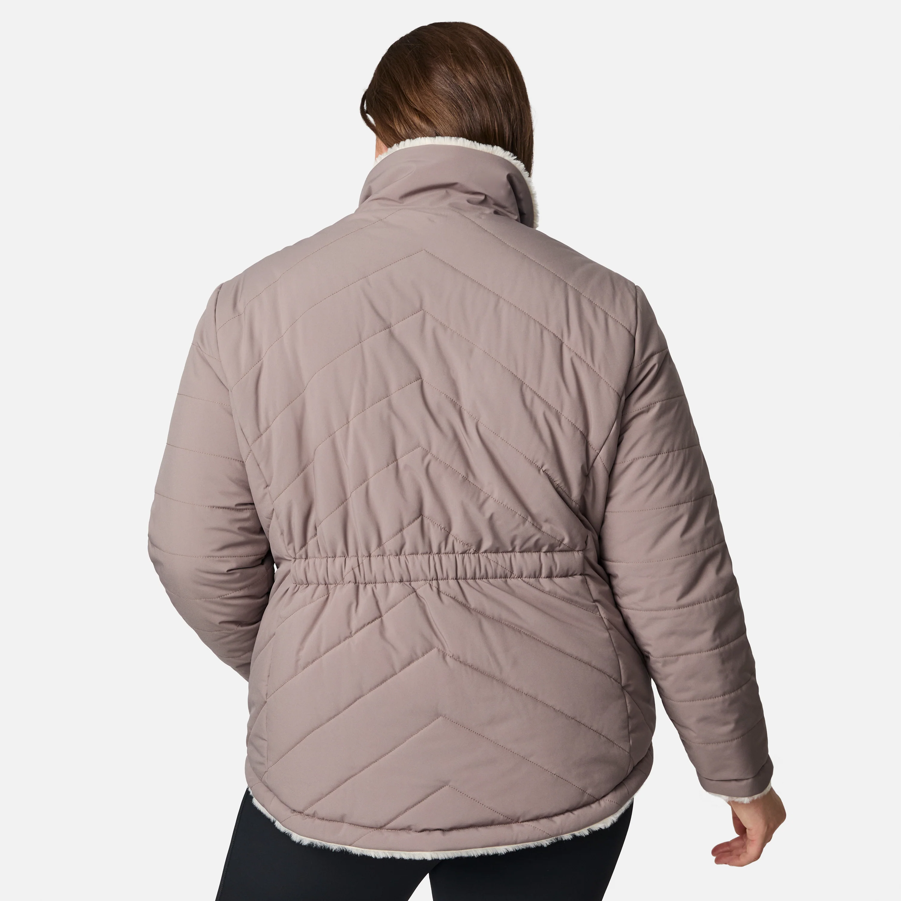 Women's Plus Size Cirrus Quilted Reversible Jacket - Image 14
