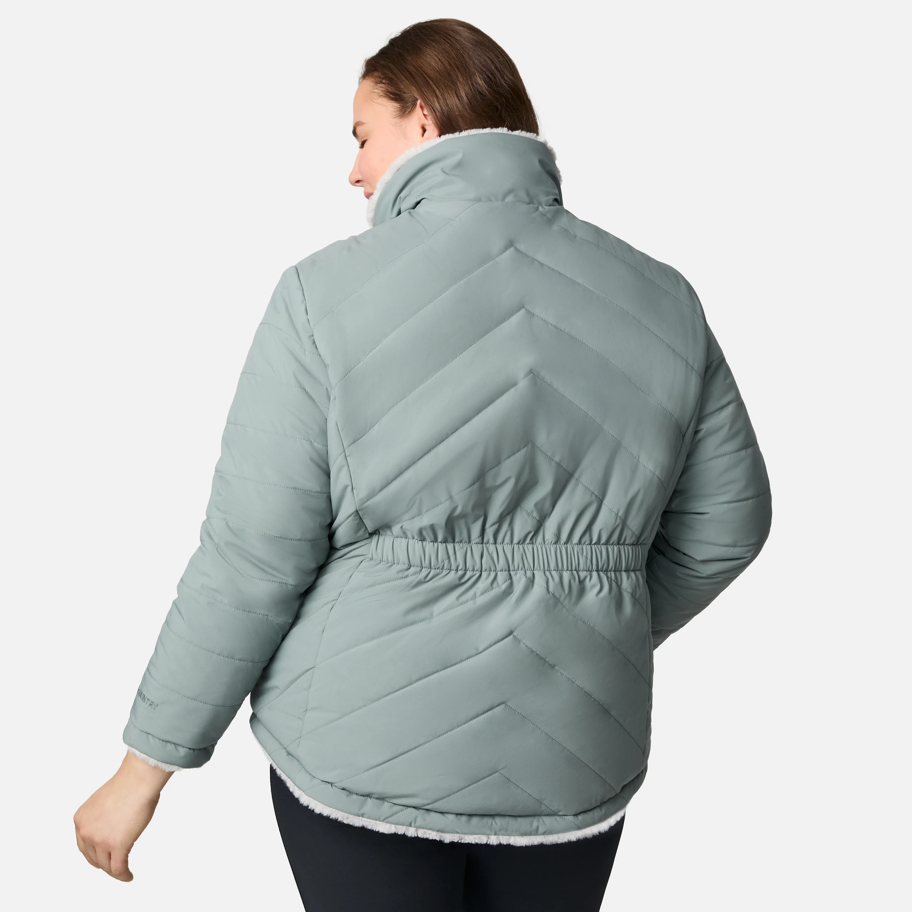 Women's Plus Size Cirrus Quilted Reversible Jacket - Image 20