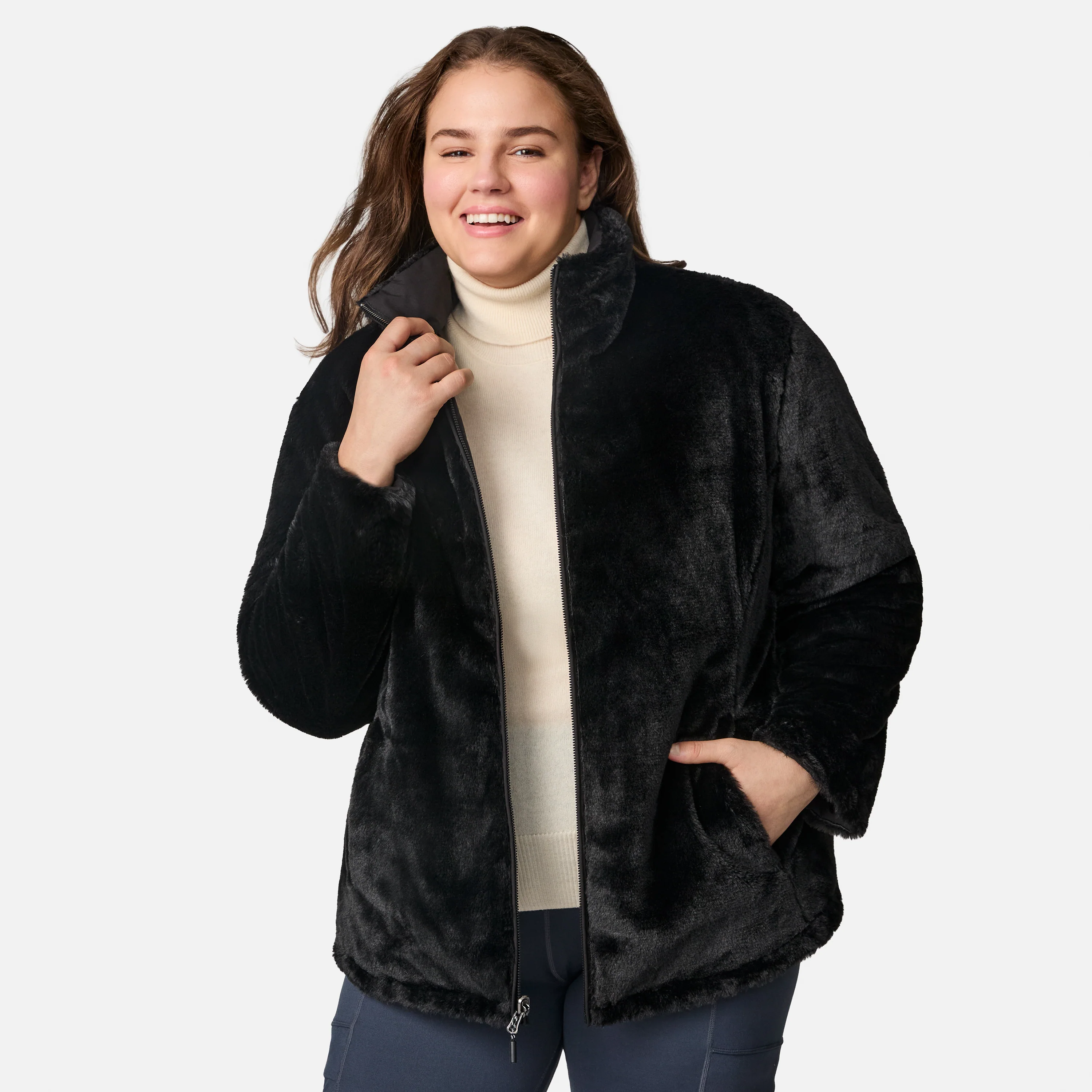 Women's Plus Size Cirrus Quilted Reversible Jacket - Image 22