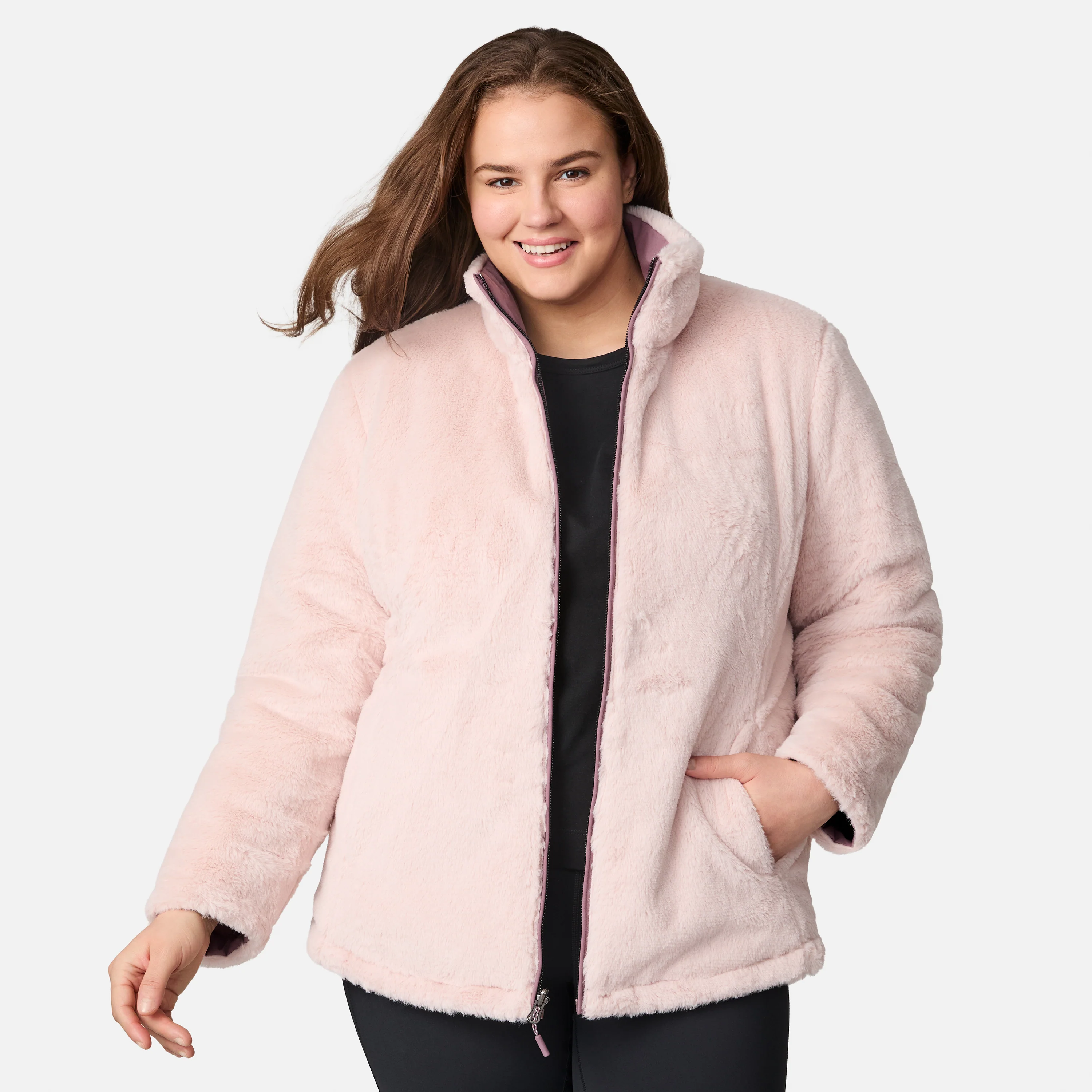Women's Plus Size Cirrus Quilted Reversible Jacket - Image 33