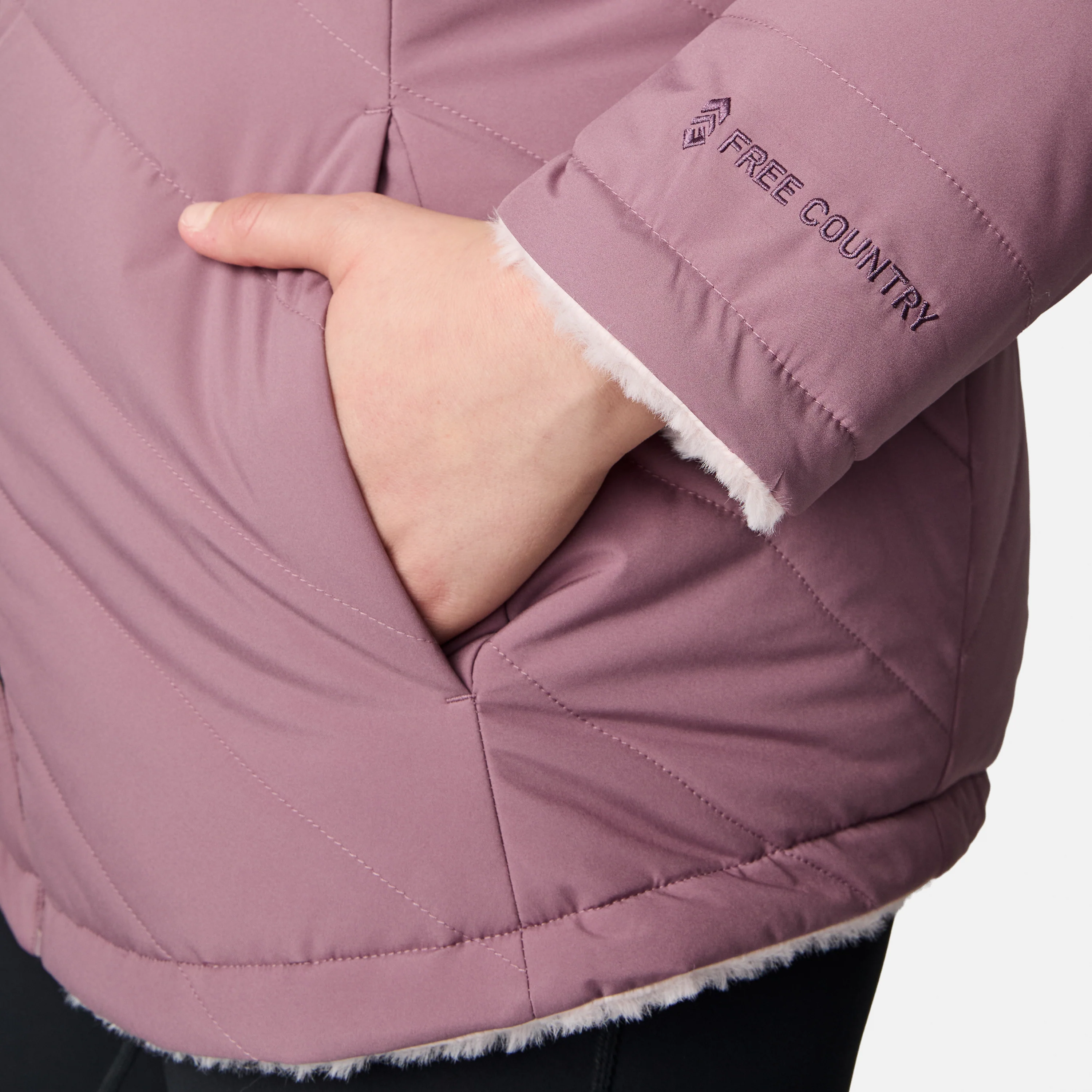 Women's Plus Size Cirrus Quilted Reversible Jacket - Image 35