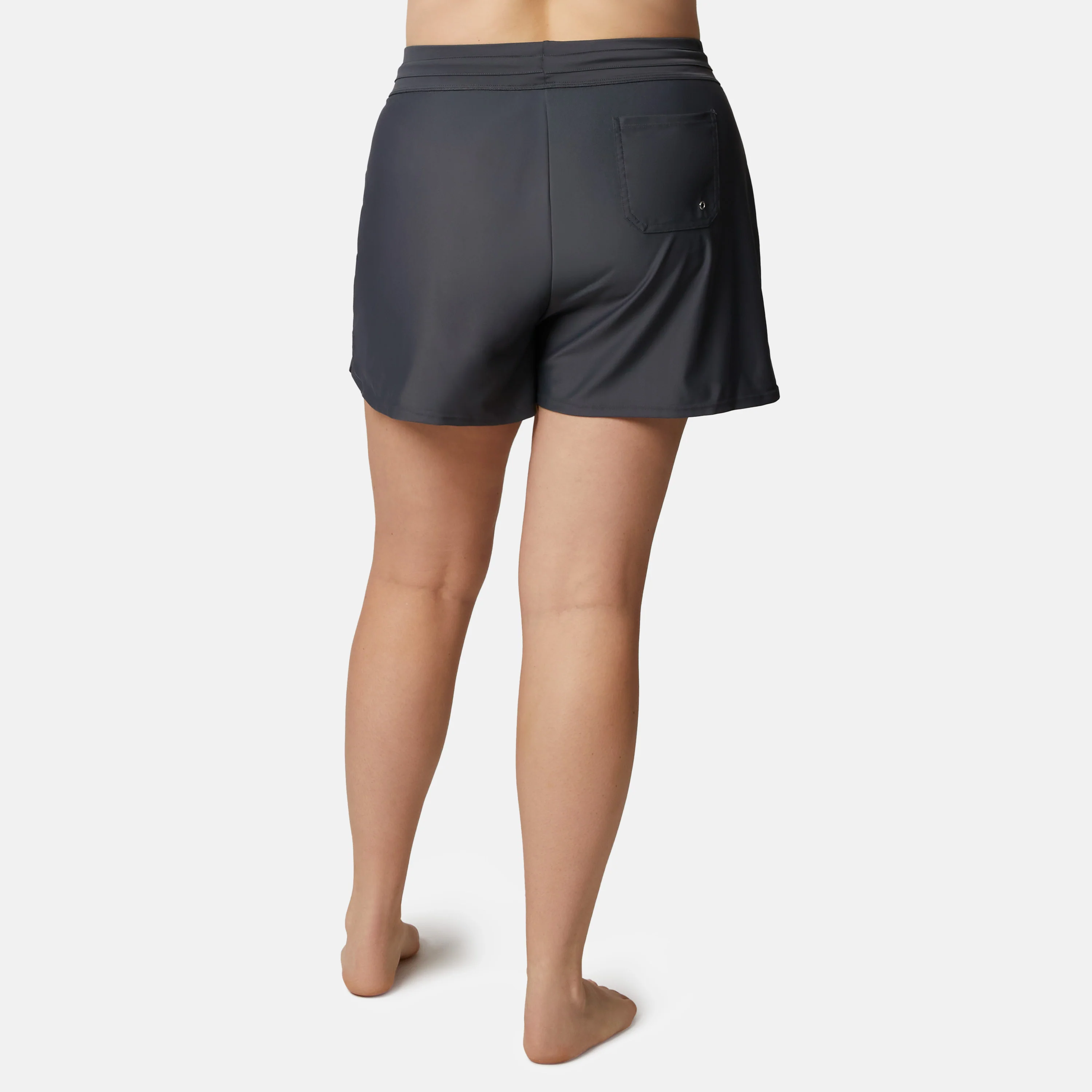 Women's Plus Size Drawstring Swim Short - Image 21