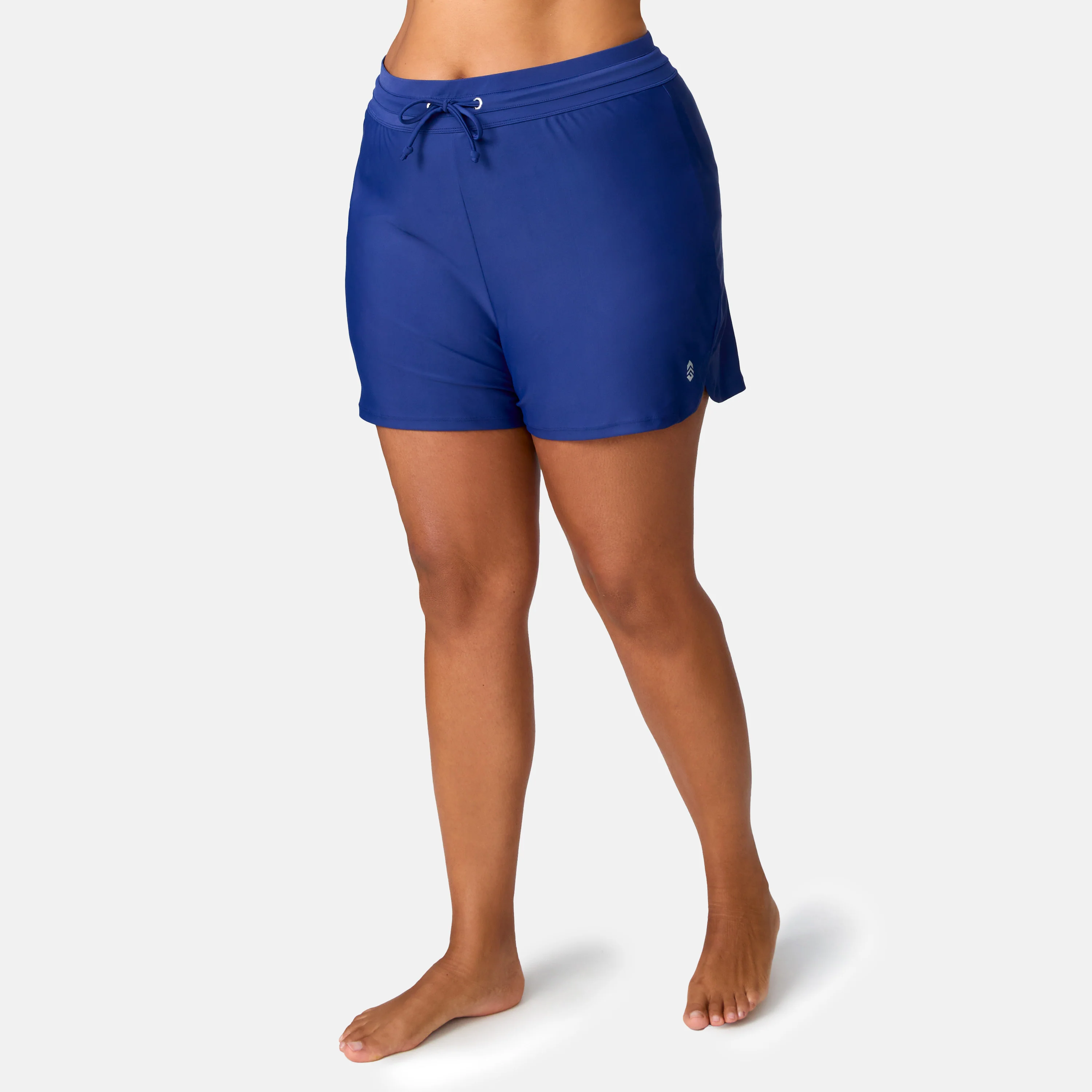 Women's Plus Size Drawstring Swim Short - Image 4