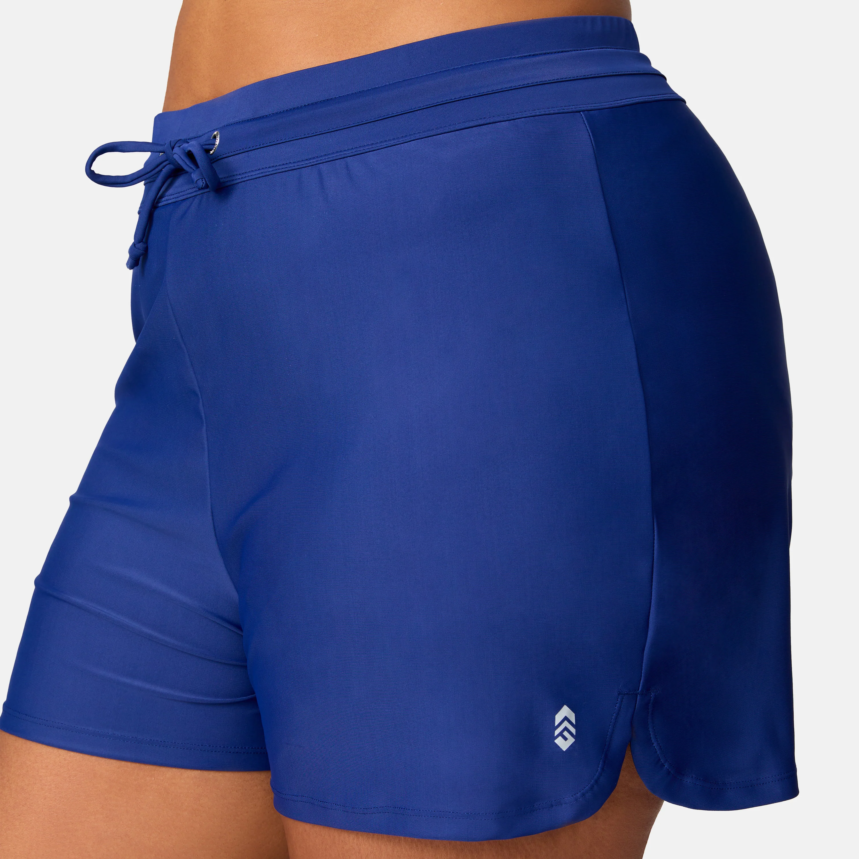 Women's Plus Size Drawstring Swim Short - Image 7