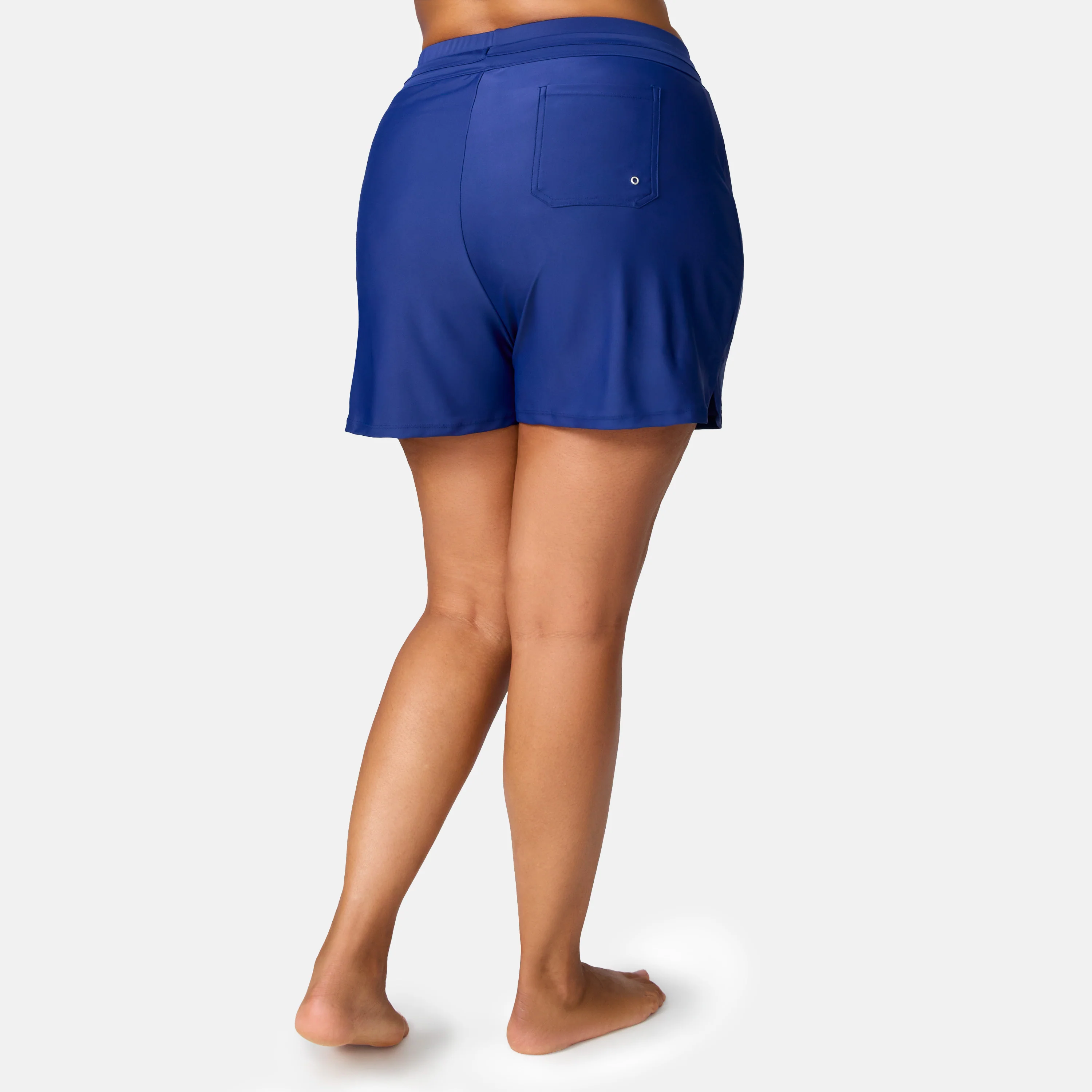 Women's Plus Size Drawstring Swim Short - Image 8