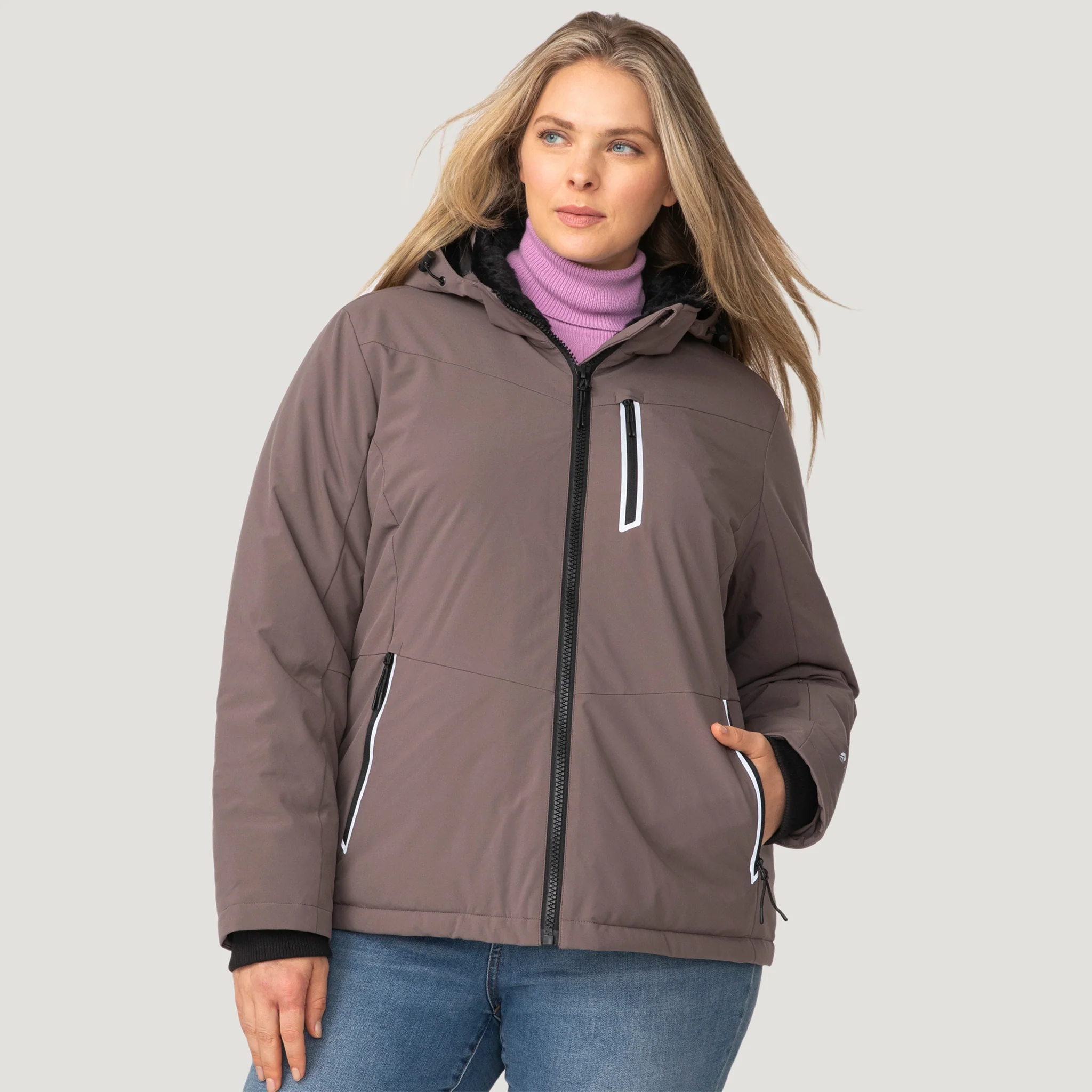 Women's Plus Size FreeCycle® Thermo Super Softshell® II Jacket - Image 10