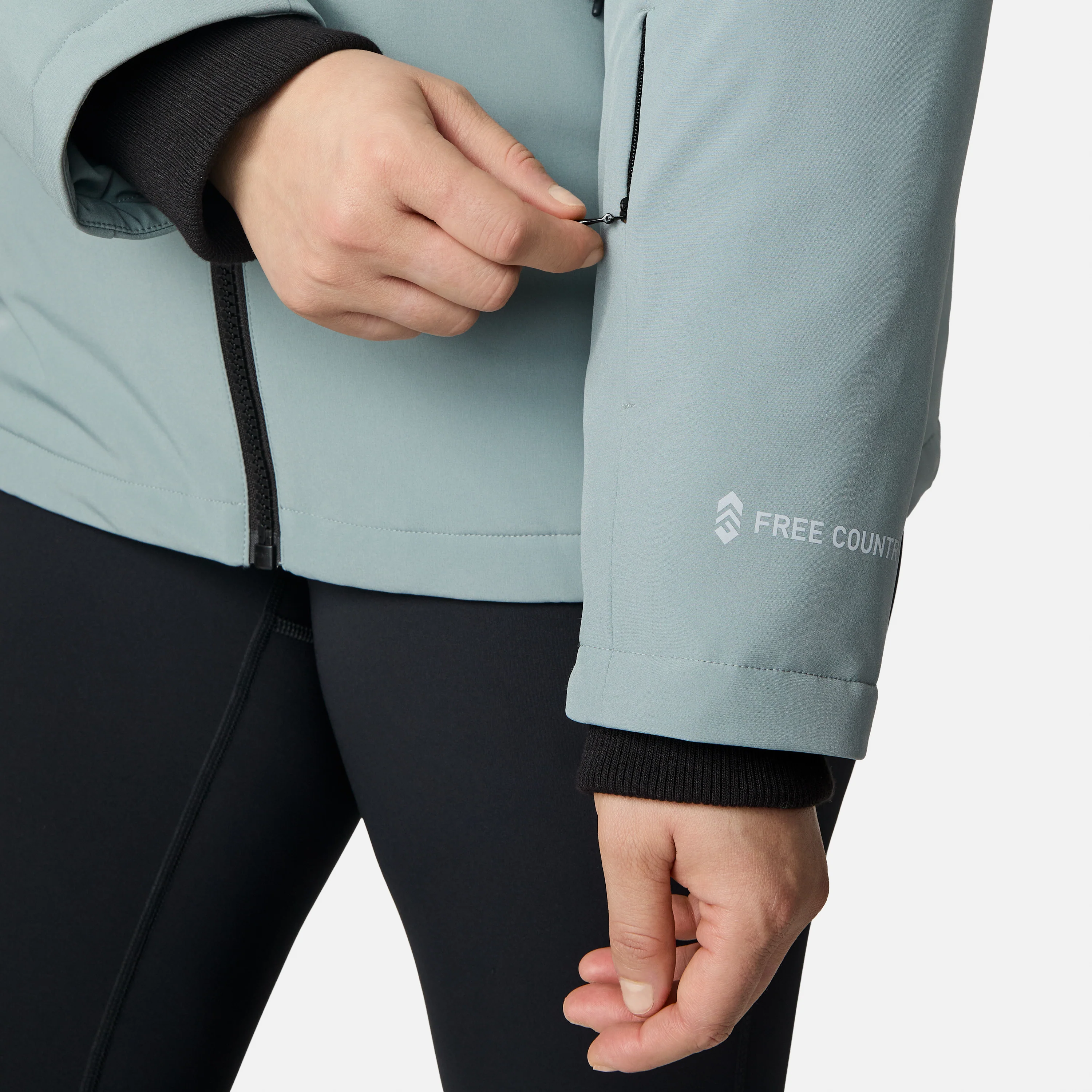 Women's Plus Size FreeCycle® Thermo Super Softshell® II Jacket - Image 4
