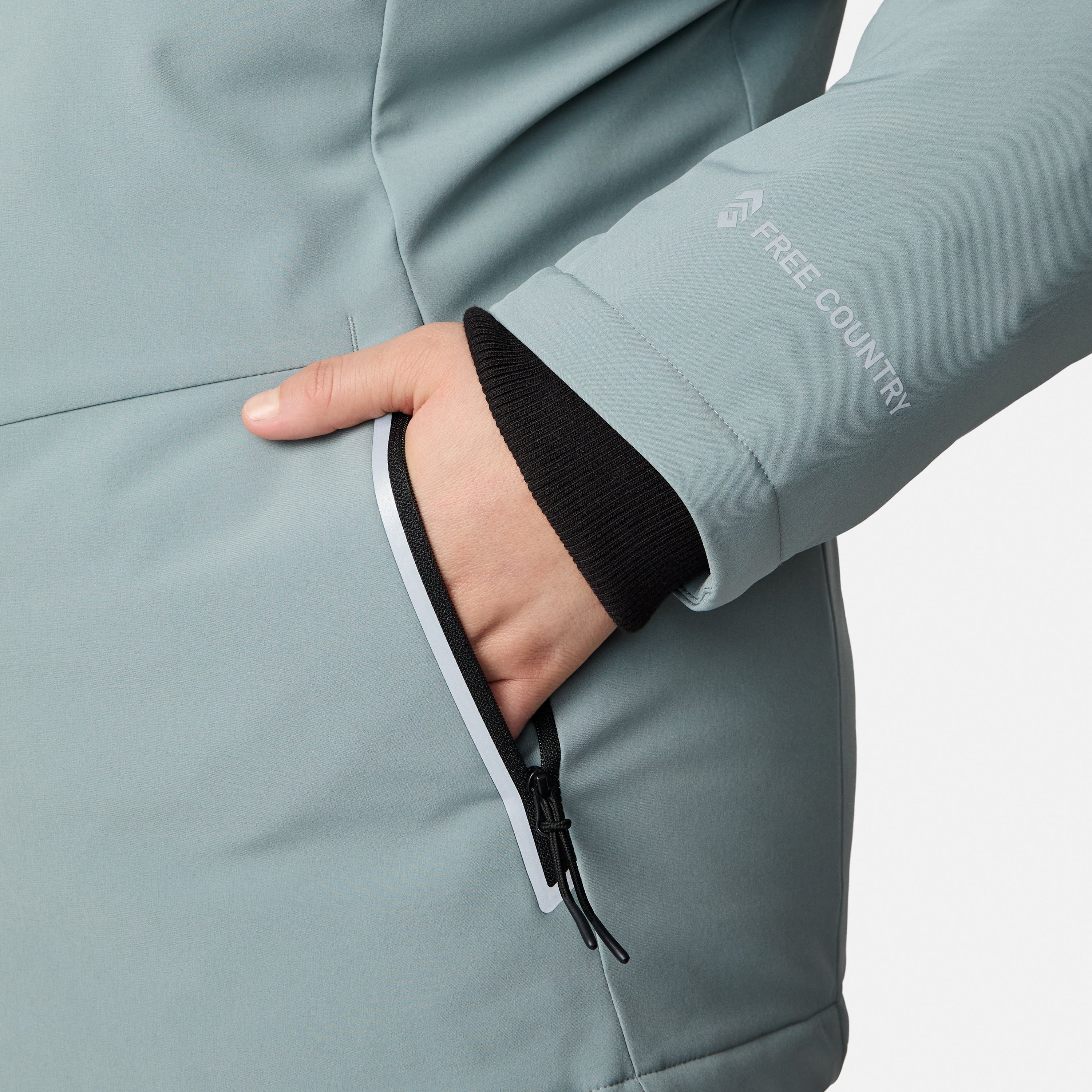 Women's Plus Size FreeCycle® Thermo Super Softshell® II Jacket - Image 6