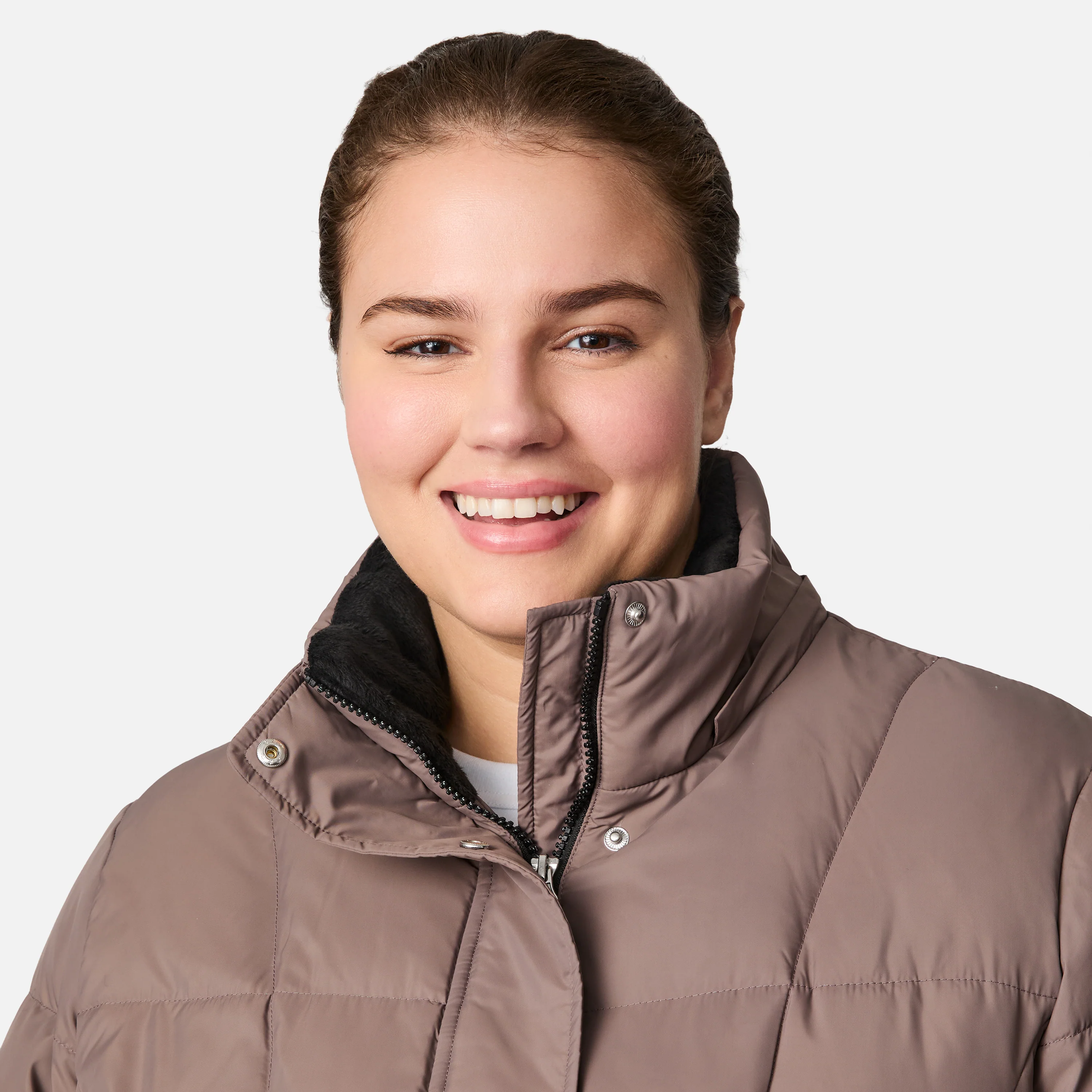 Women's Plus Size Full Length Splendor Down Jacket - Image 16