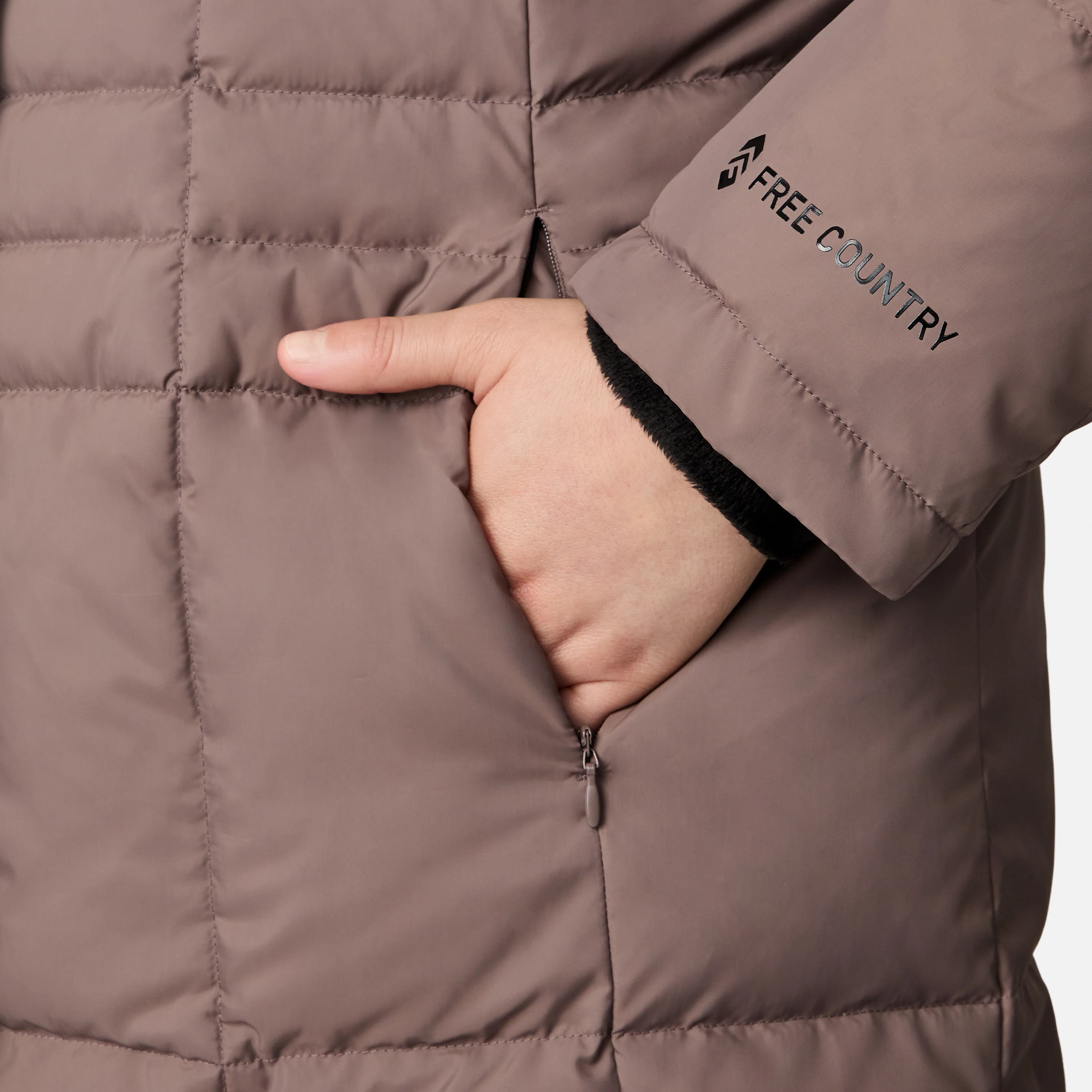 Women's Plus Size Full Length Splendor Down Jacket - Image 18