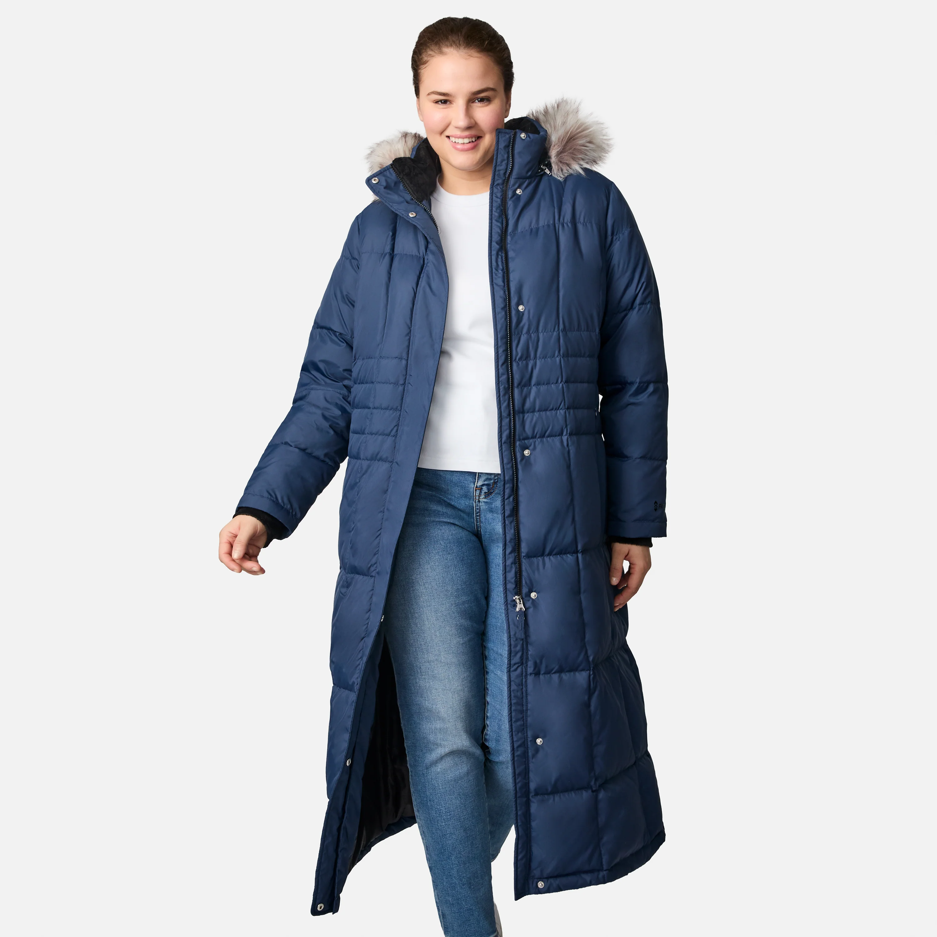 Women's Plus Size Full Length Splendor Down Jacket - Image 20
