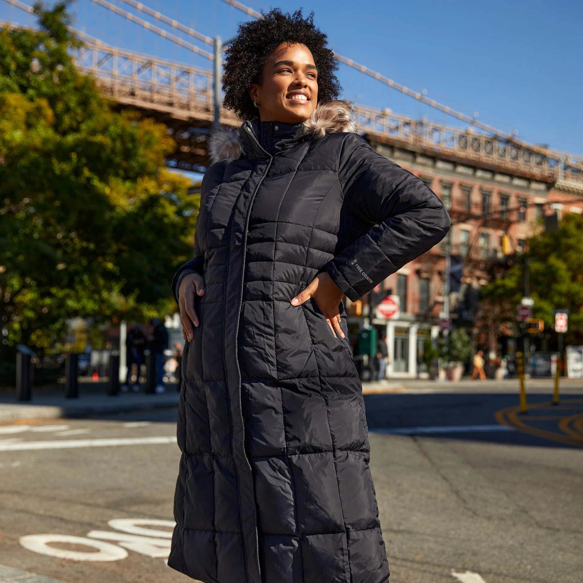 Women's Plus Size Full Length Splendor Down Jacket - Image 5
