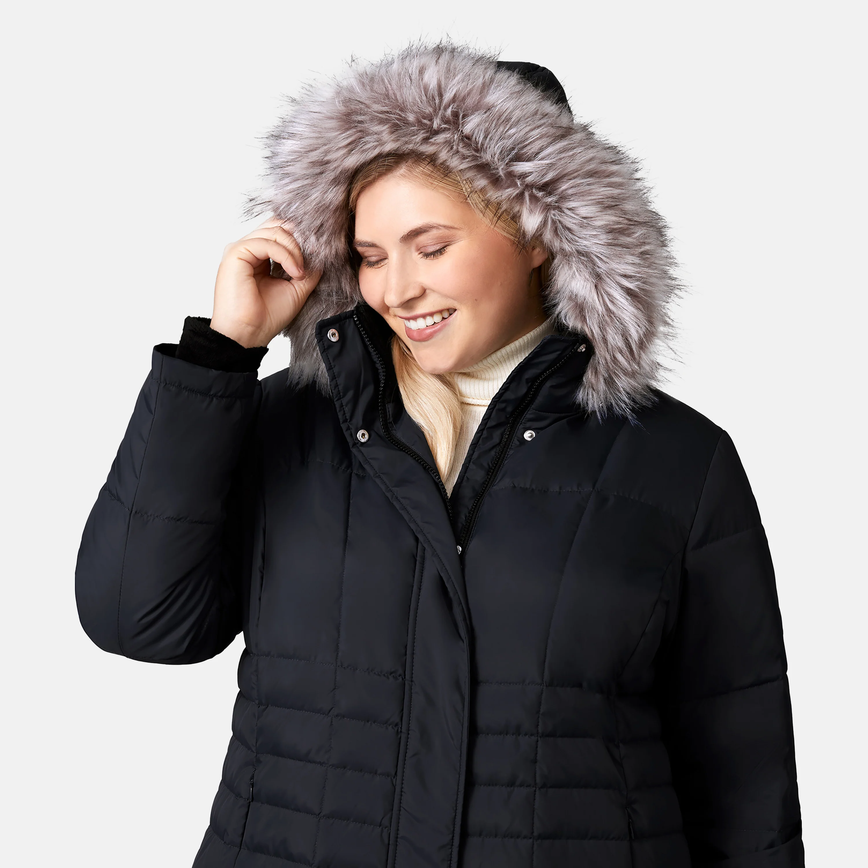 Women's Plus Size Full Length Splendor Down Jacket - Image 6