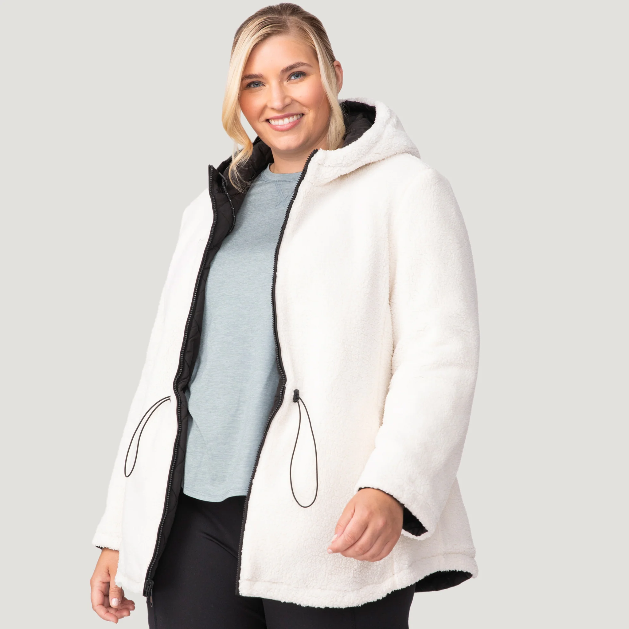 Women's Plus Size Switch It Up Cloud Lite Reversible Jacket - Image 11