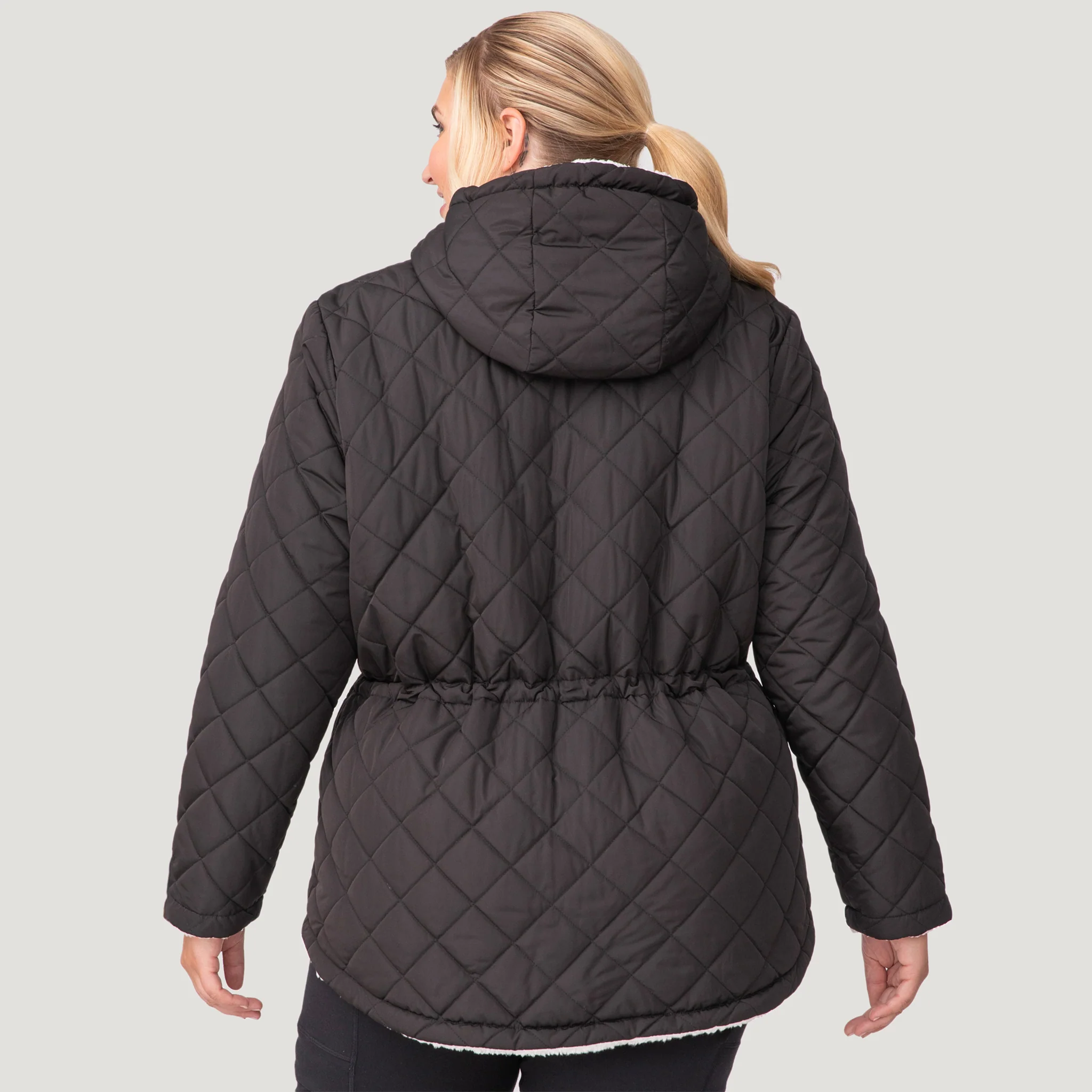 Women's Plus Size Switch It Up Cloud Lite Reversible Jacket - Image 12
