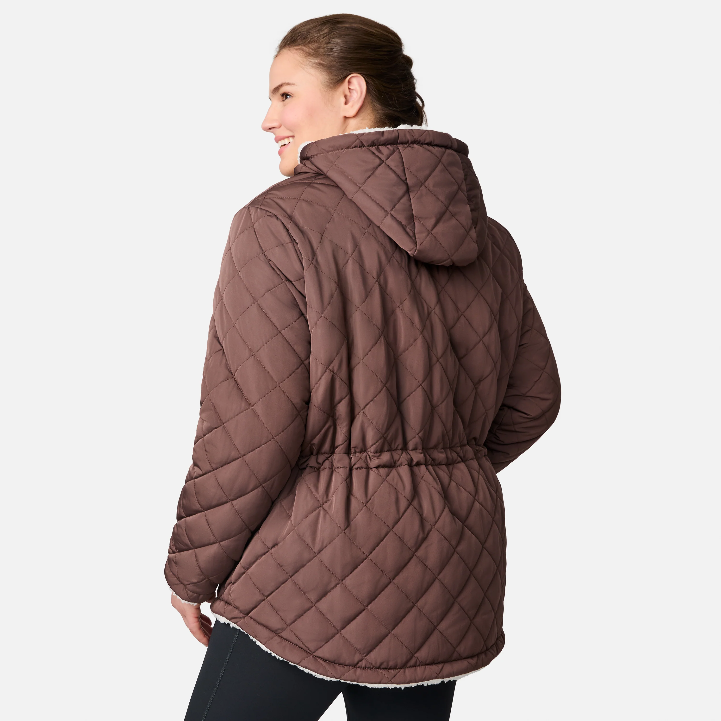 Women's Plus Size Switch It Up Cloud Lite Reversible Jacket - Image 8