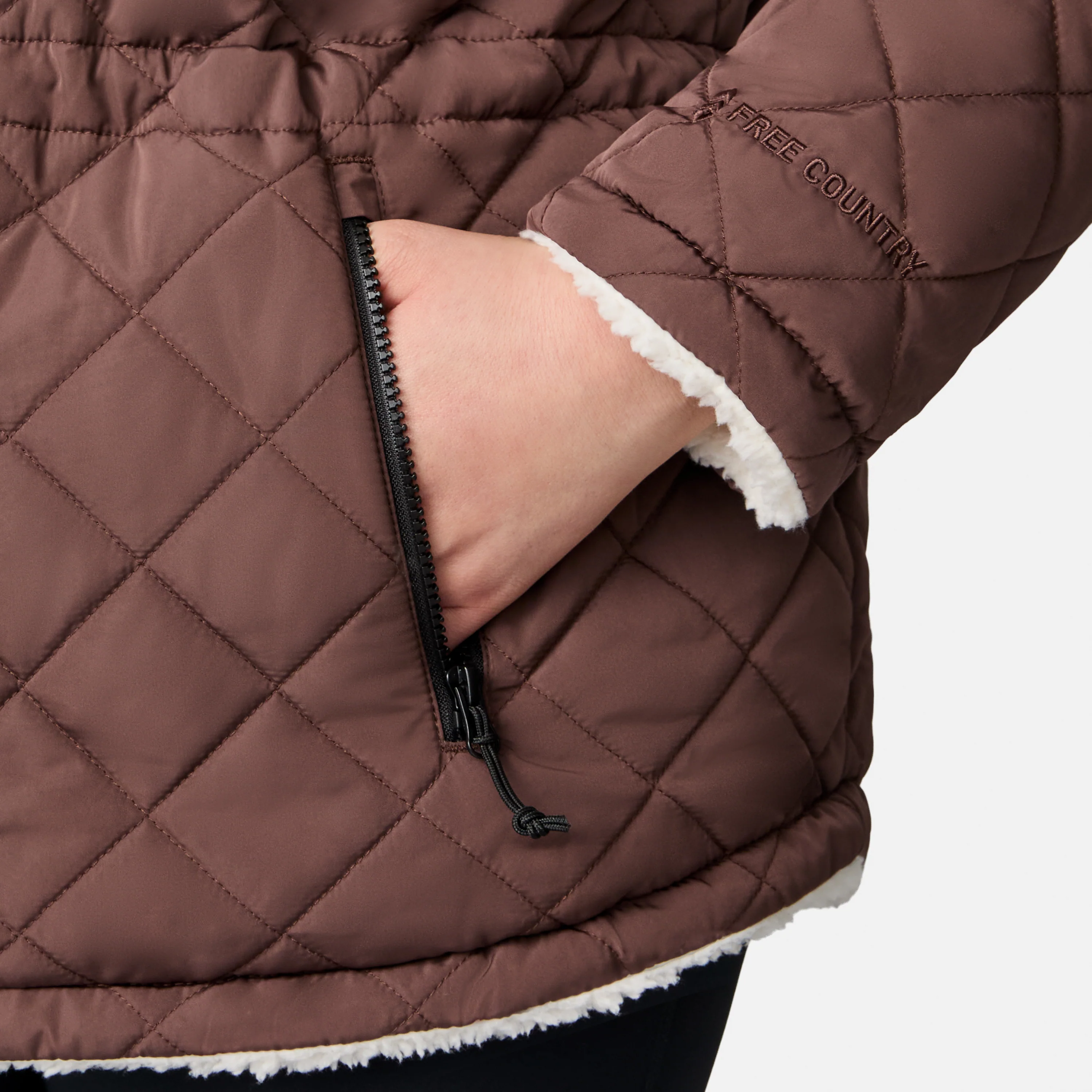 Women's Plus Size Switch It Up Cloud Lite Reversible Jacket - Image 9