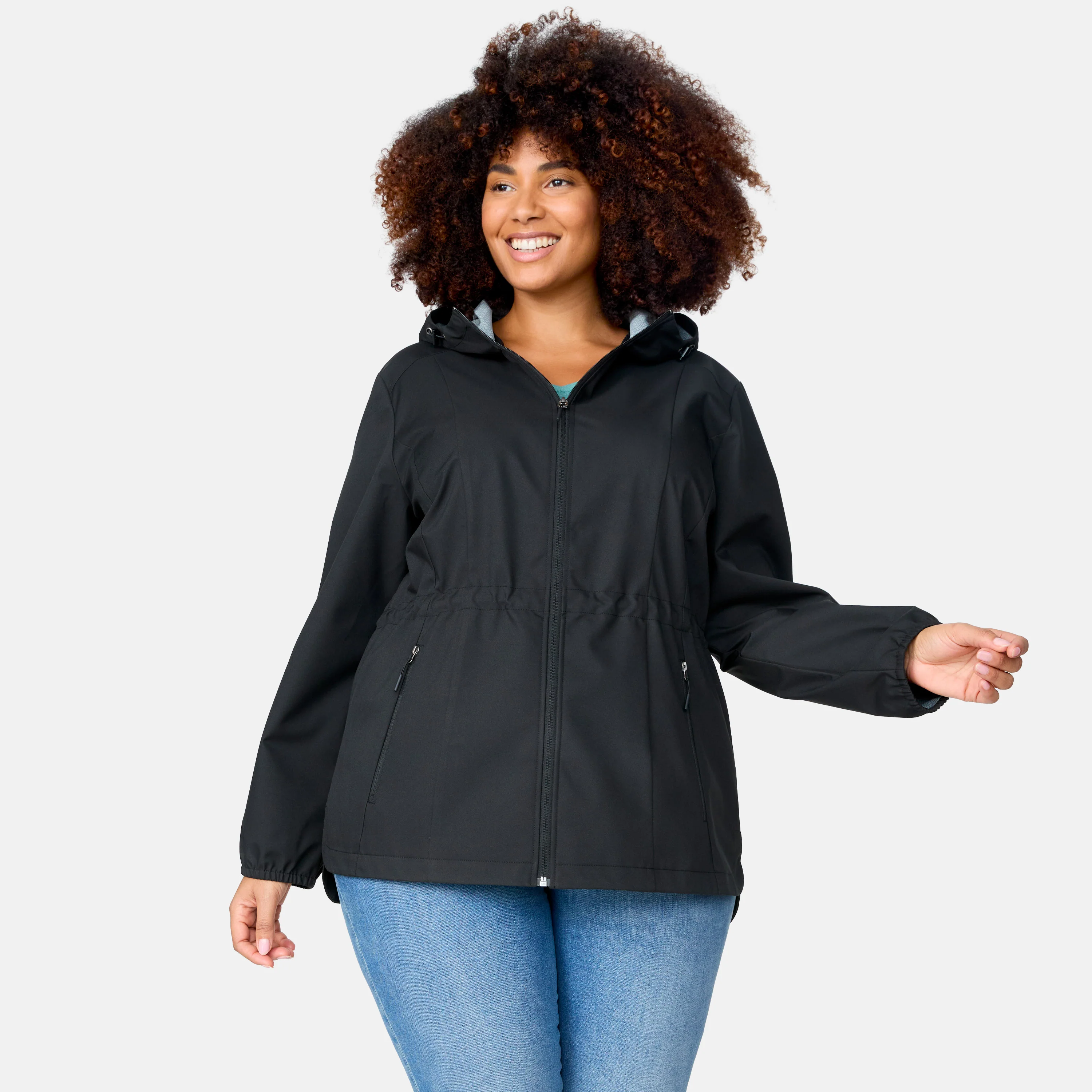 Women's Plus Size X2O Anorak Rain Jacket - Image 12