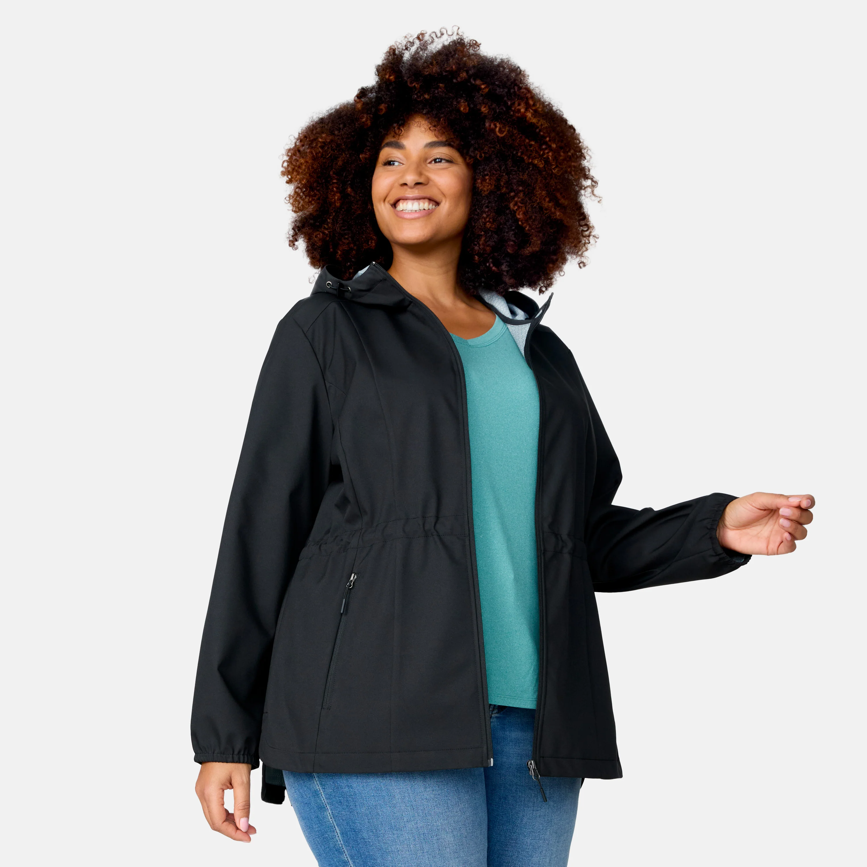 Women's Plus Size X2O Anorak Rain Jacket - Image 13