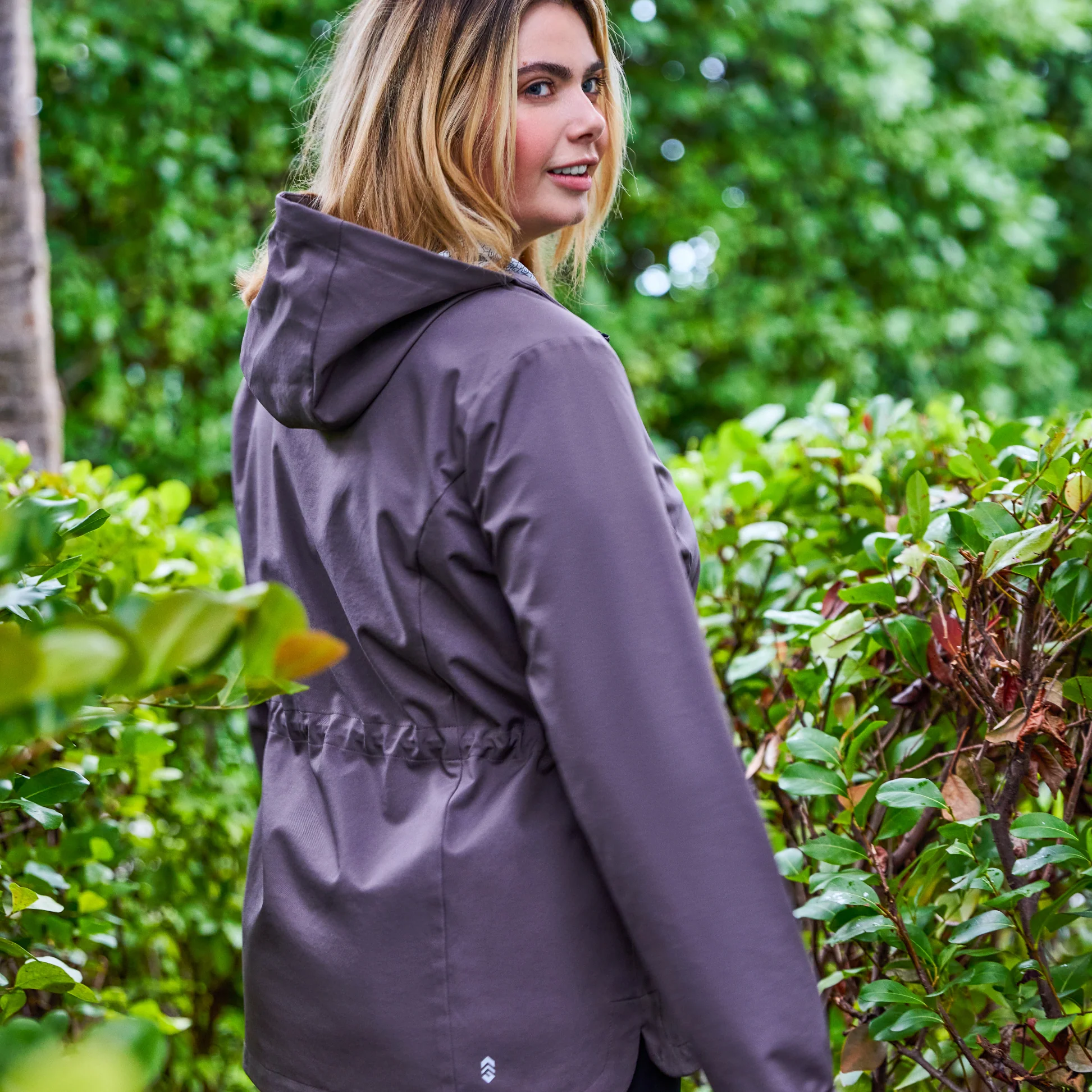 Women's Plus Size X2O Anorak Rain Jacket - Image 5