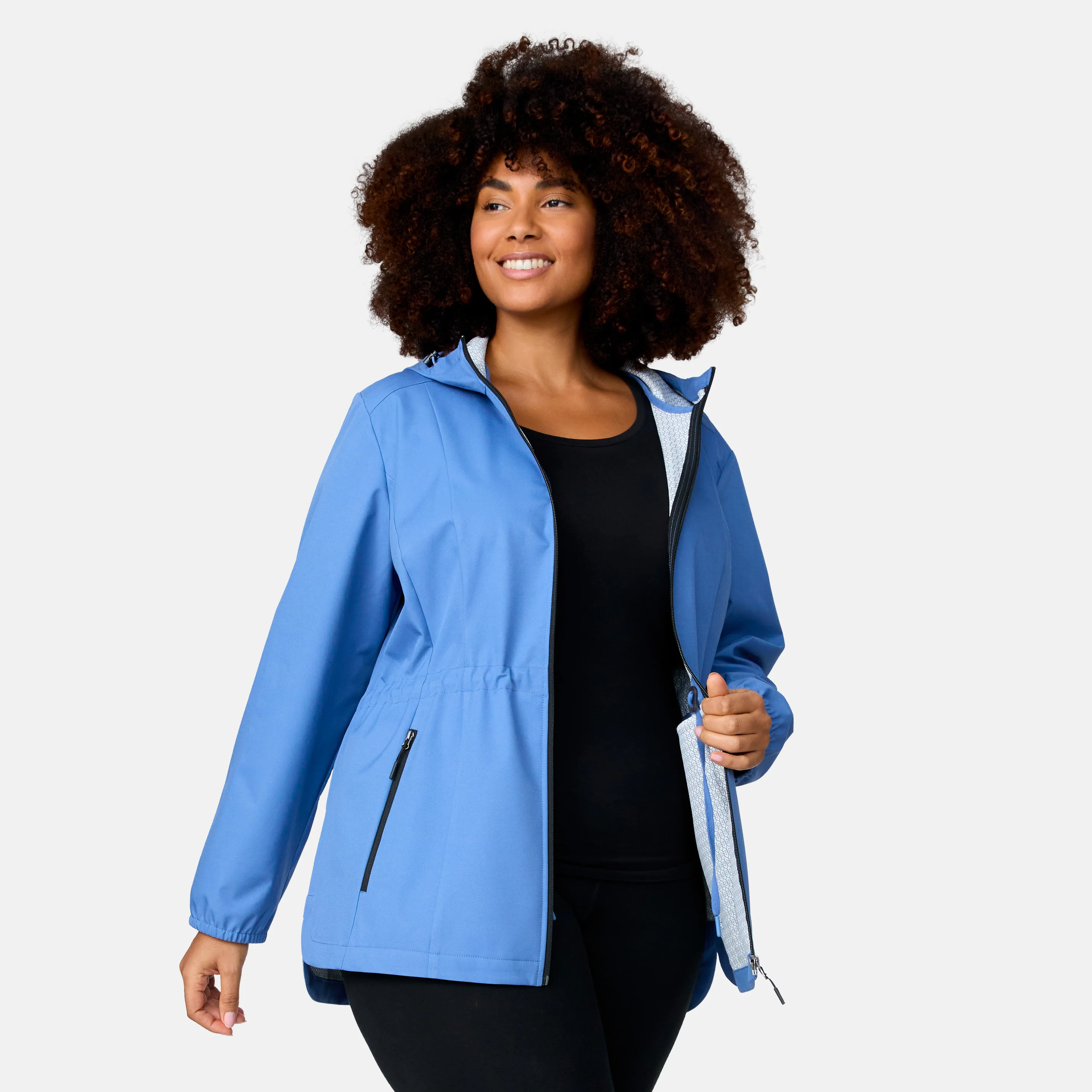 Women's Plus Size X2O Anorak Rain Jacket - Image 8