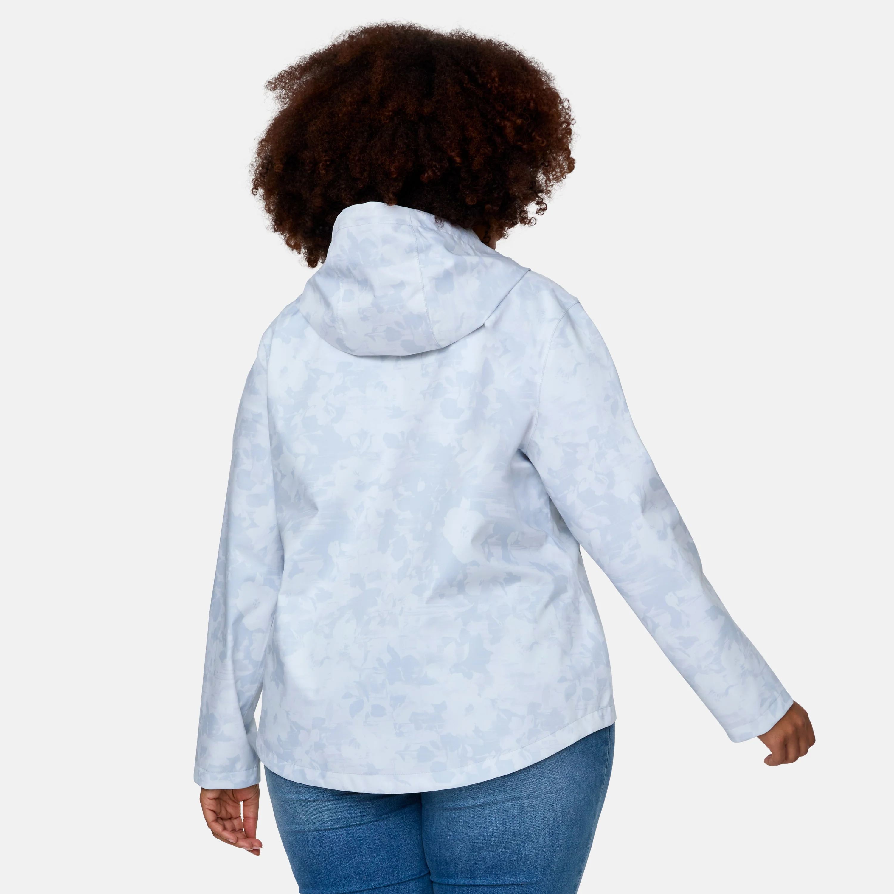 Women's Plus Size X2O Packable Rain Jacket - Image 6