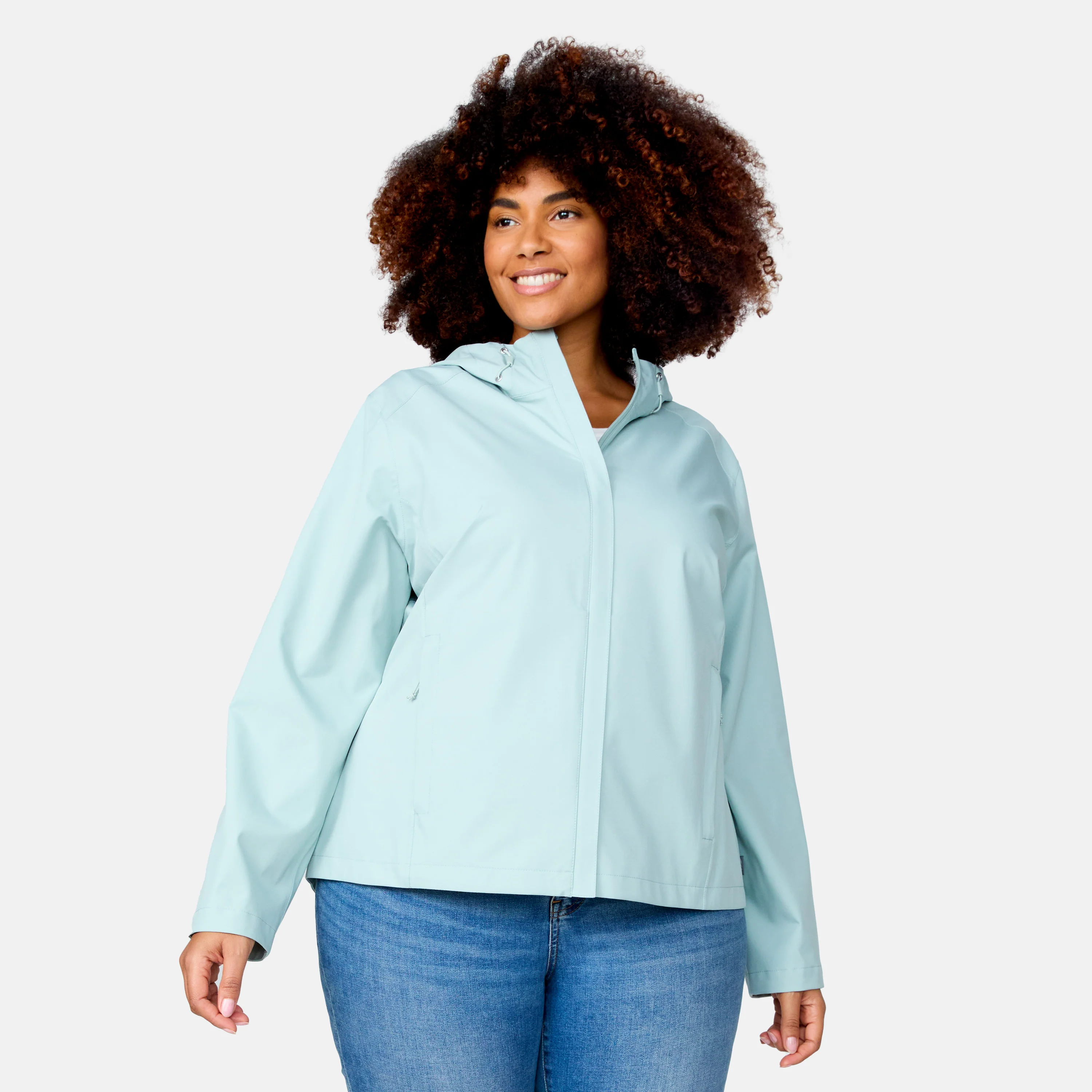 Women's Plus Size X2O Packable Rain Jacket - Image 7