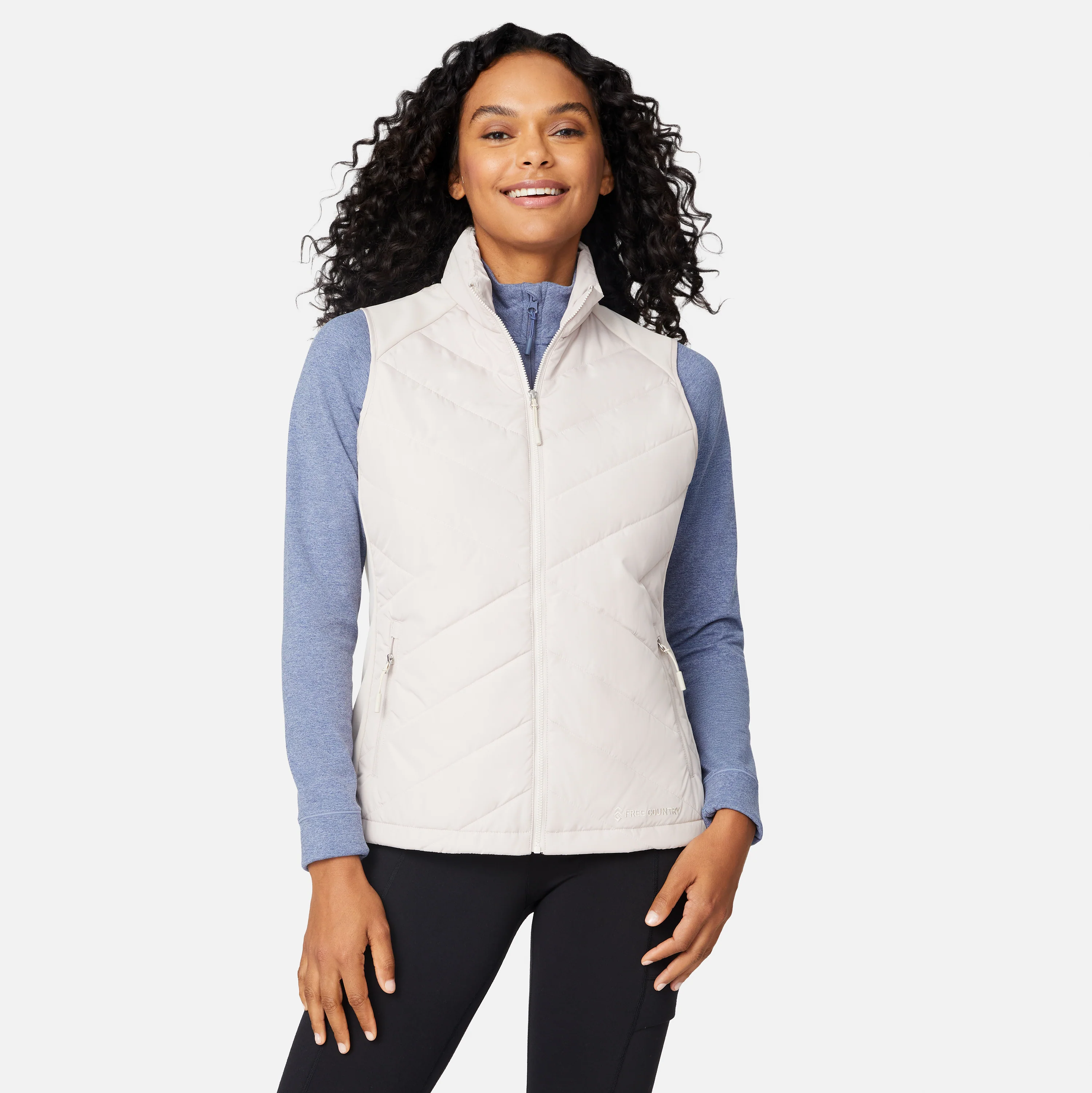 Women's Quilted Hybrid Vest - Image 19