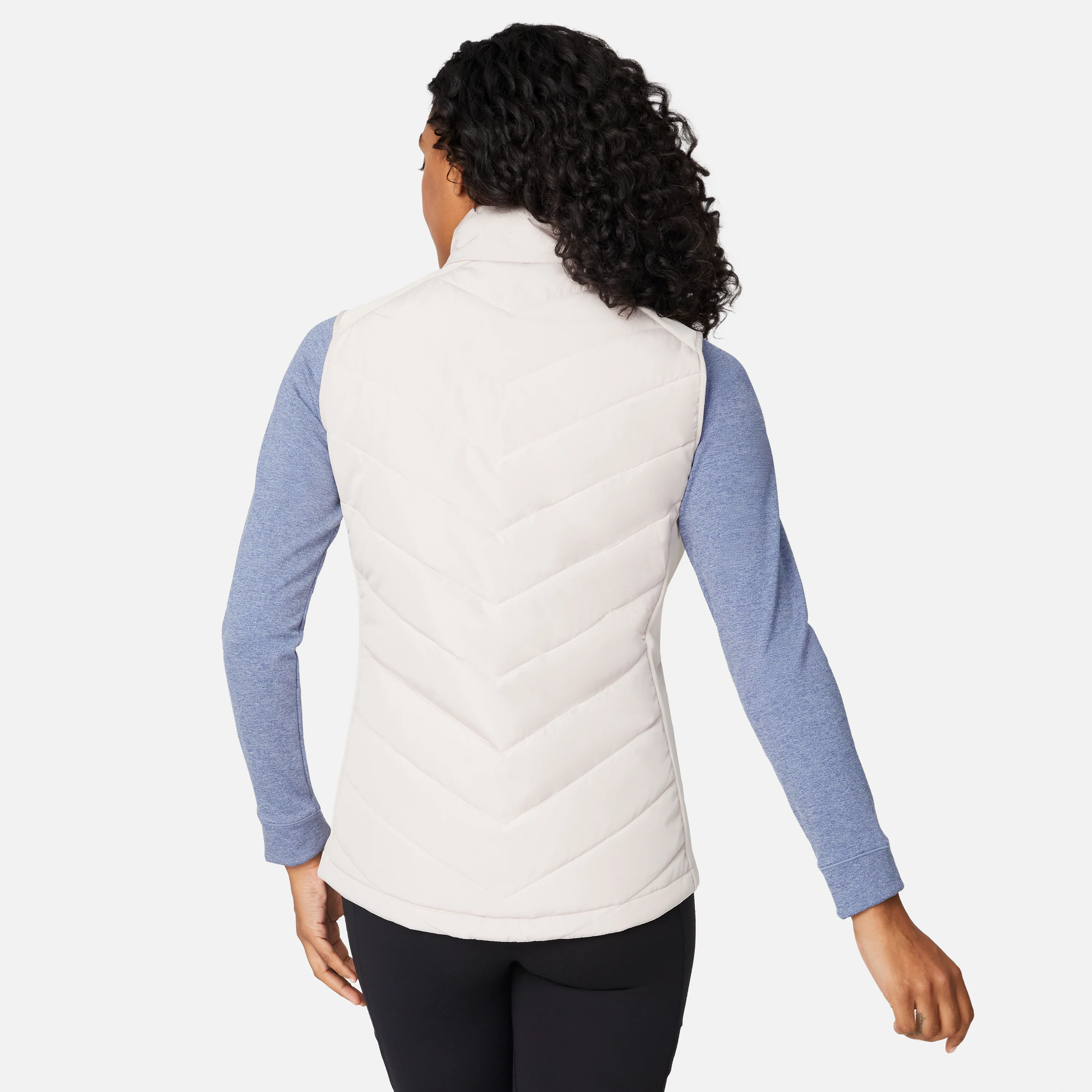 Women's Quilted Hybrid Vest - Image 21