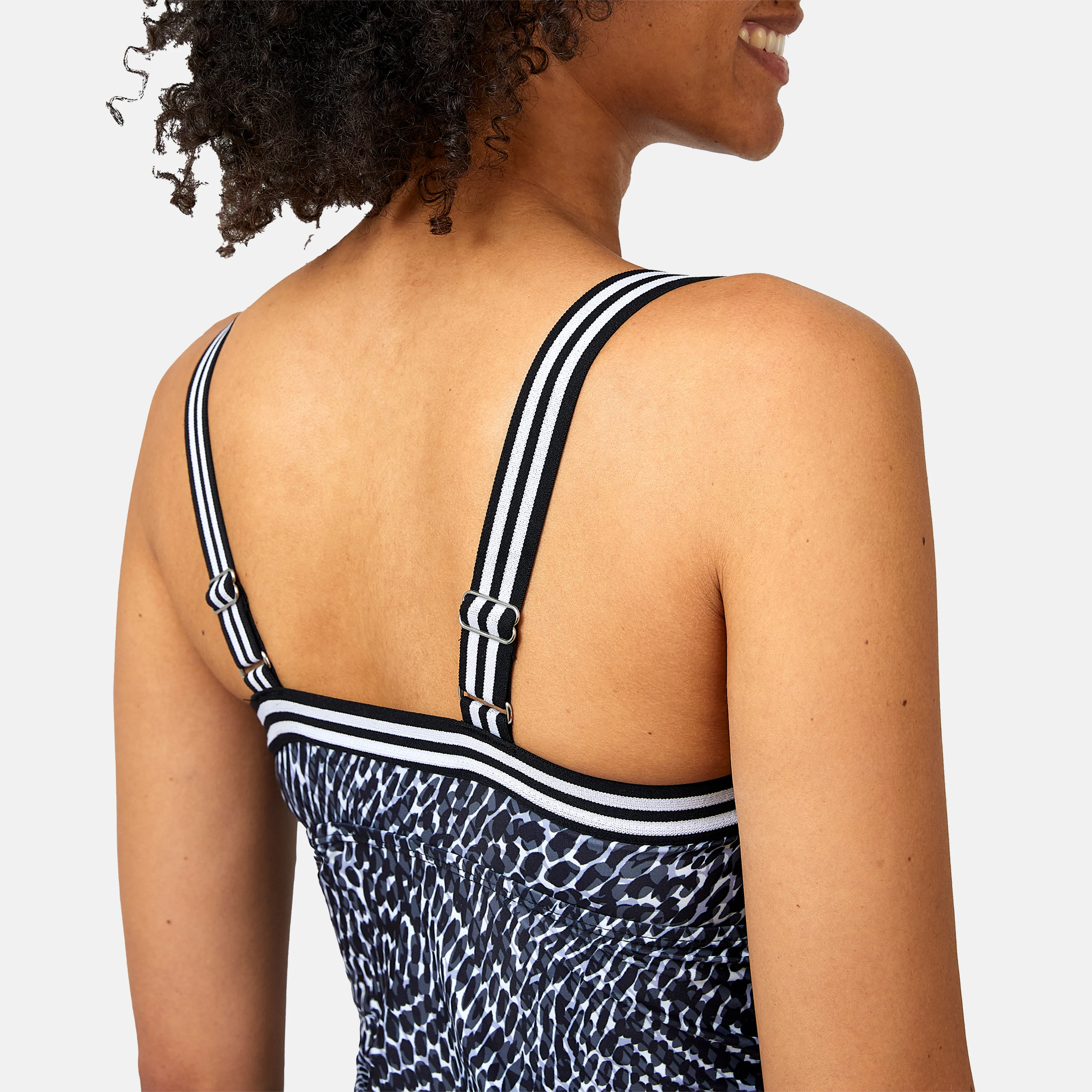 Women's Sea Skin Track Stripe Tankini - Image 5