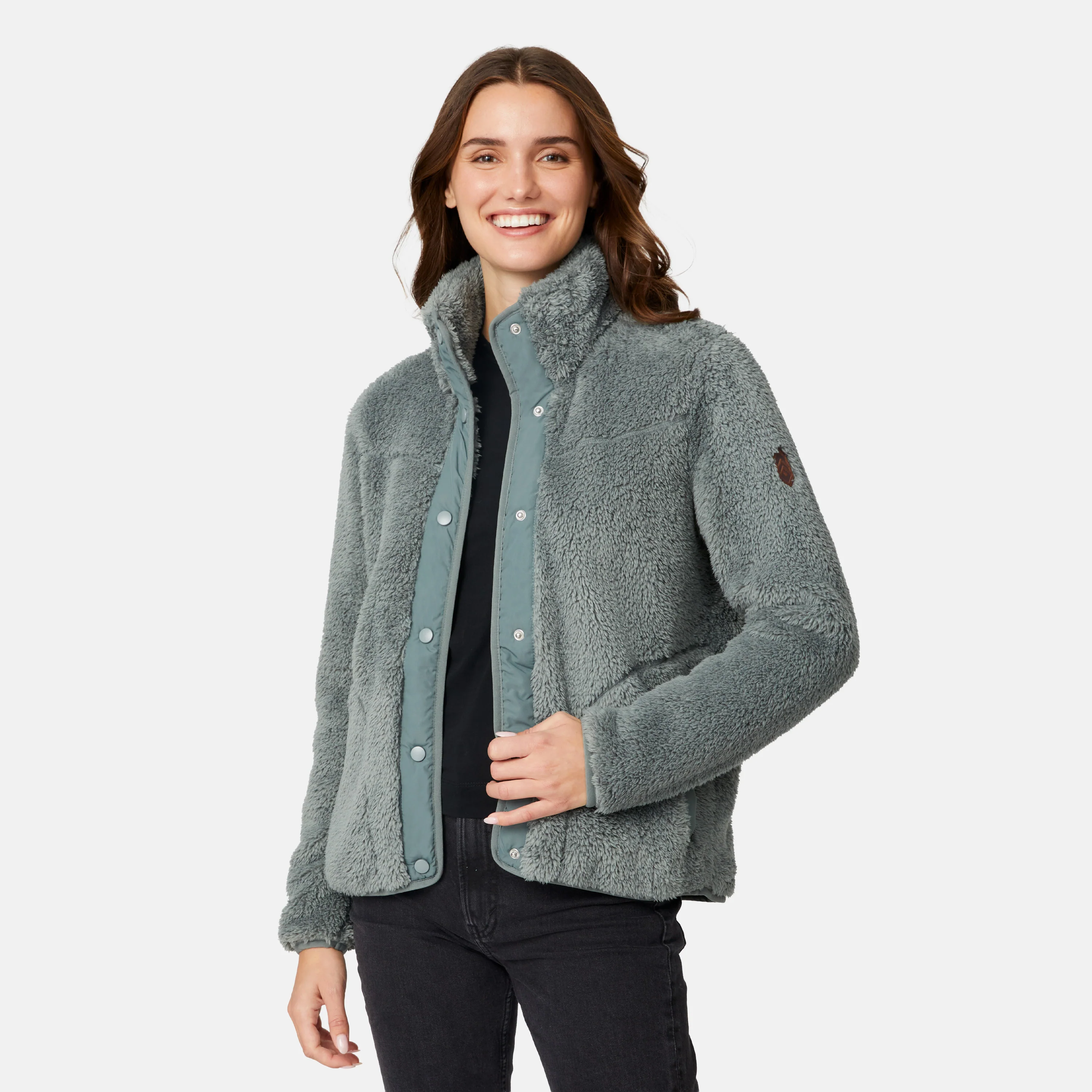 Women's Sierra Butter Pile® Button Front Jacket - Image 3