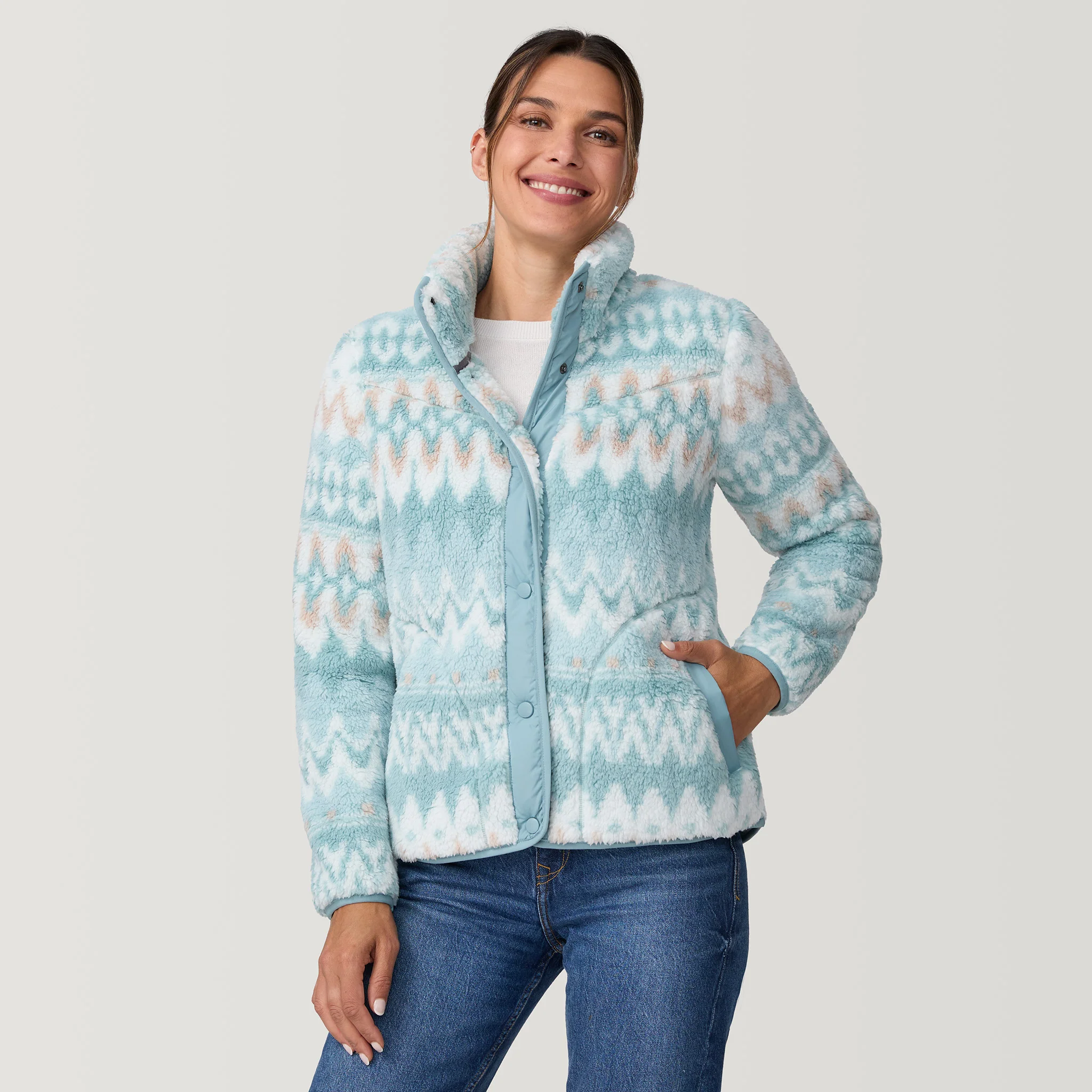 Women's Sierra Butter Pile® Button Front Jacket - Image 33