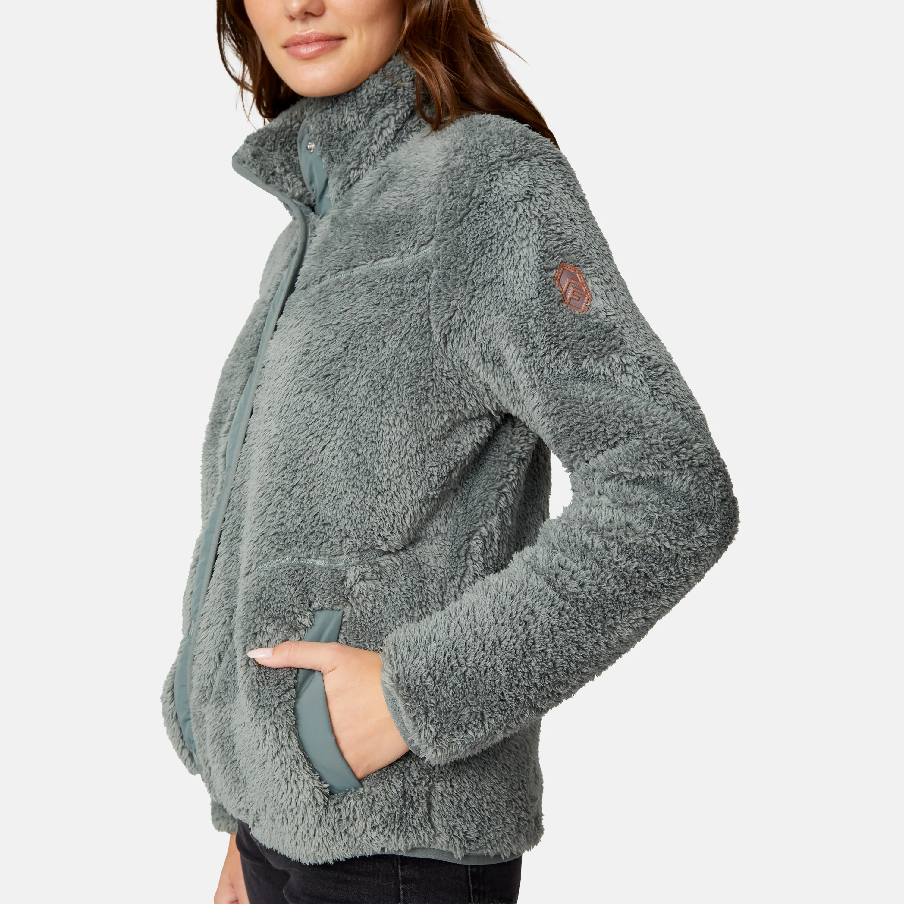 Women's Sierra Butter Pile® Button Front Jacket - Image 4