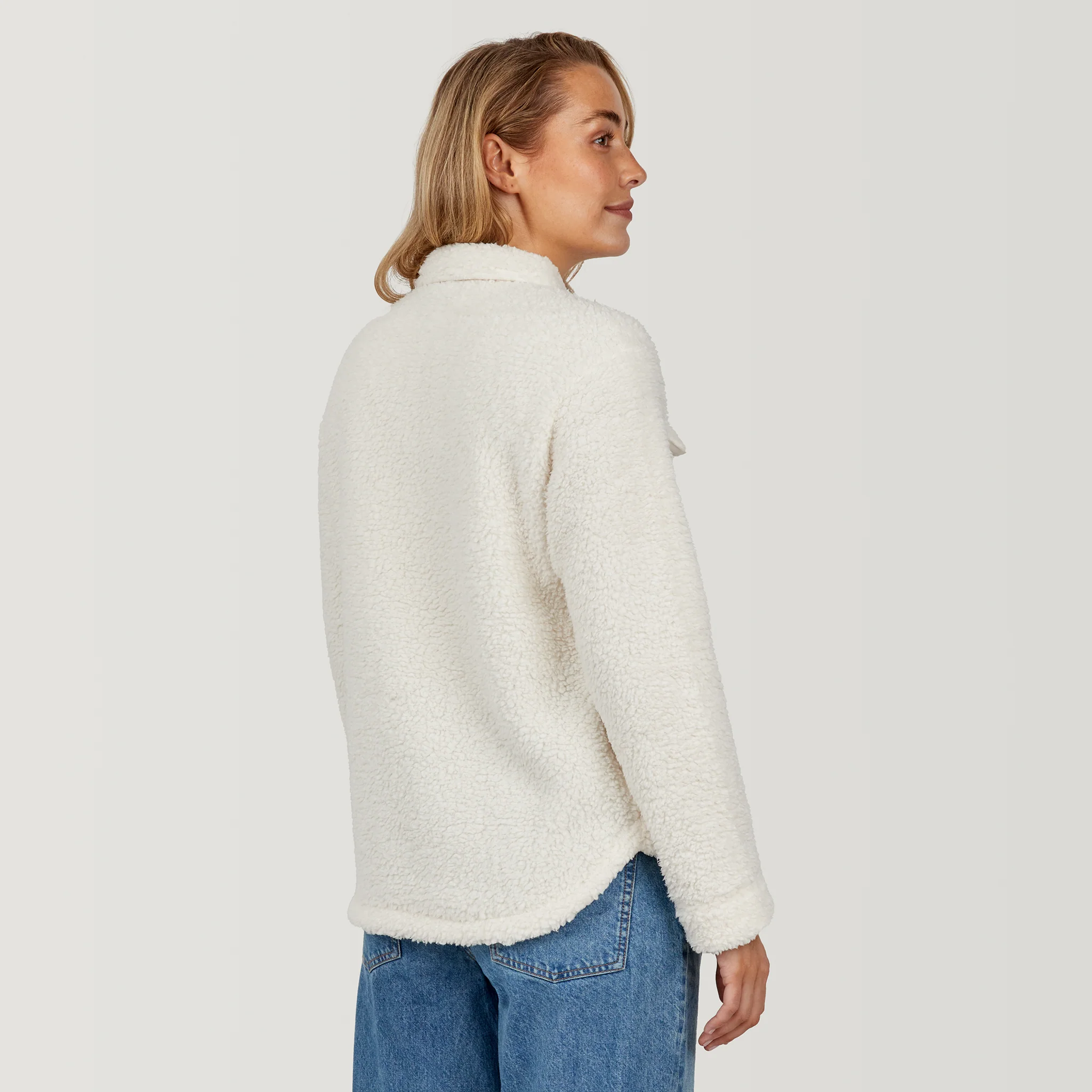Women's Sherpa Shacket - Image 10